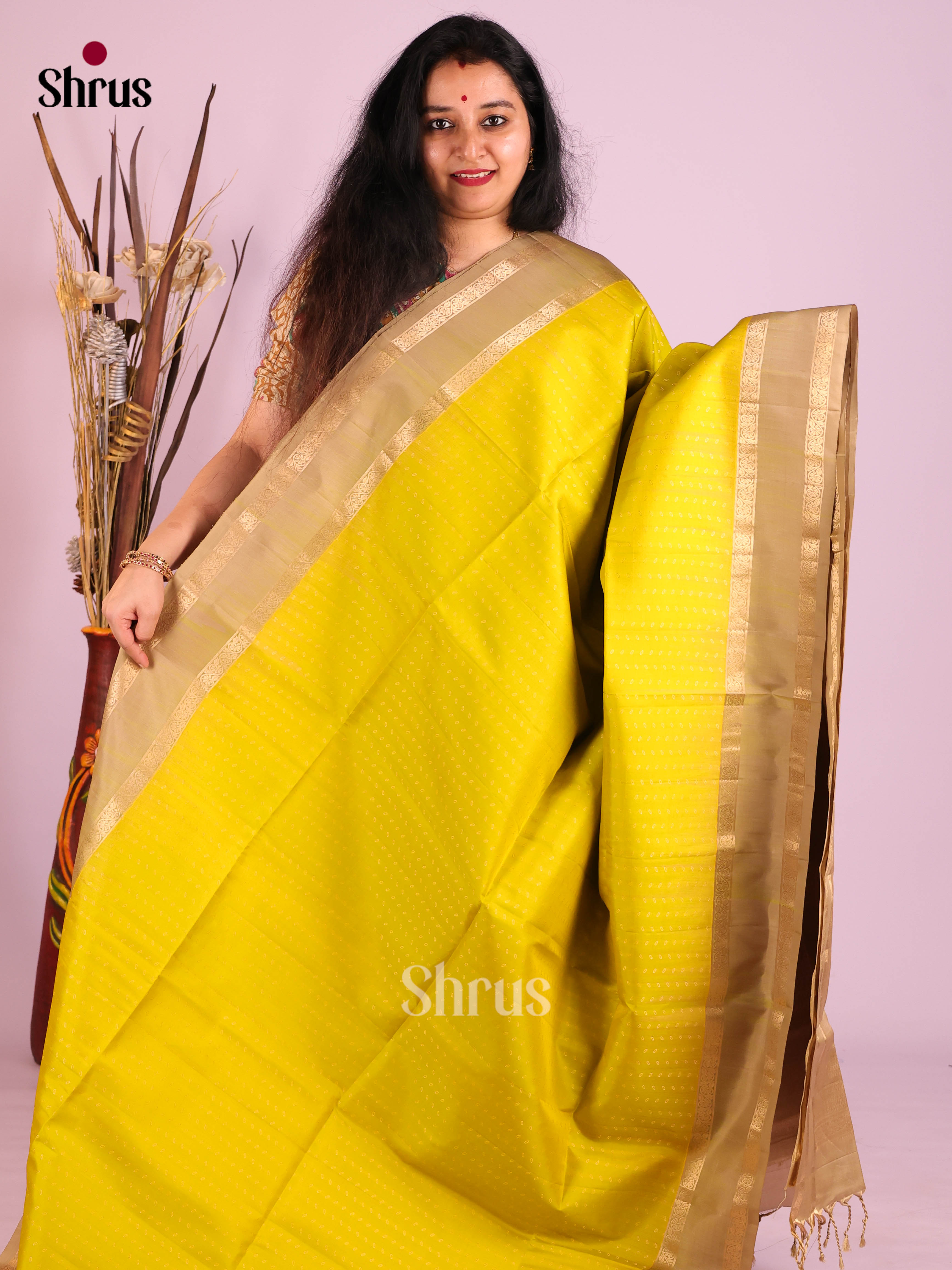 DIS30758 - Soft Silk (HR) Saree - Shop on Shrus.com