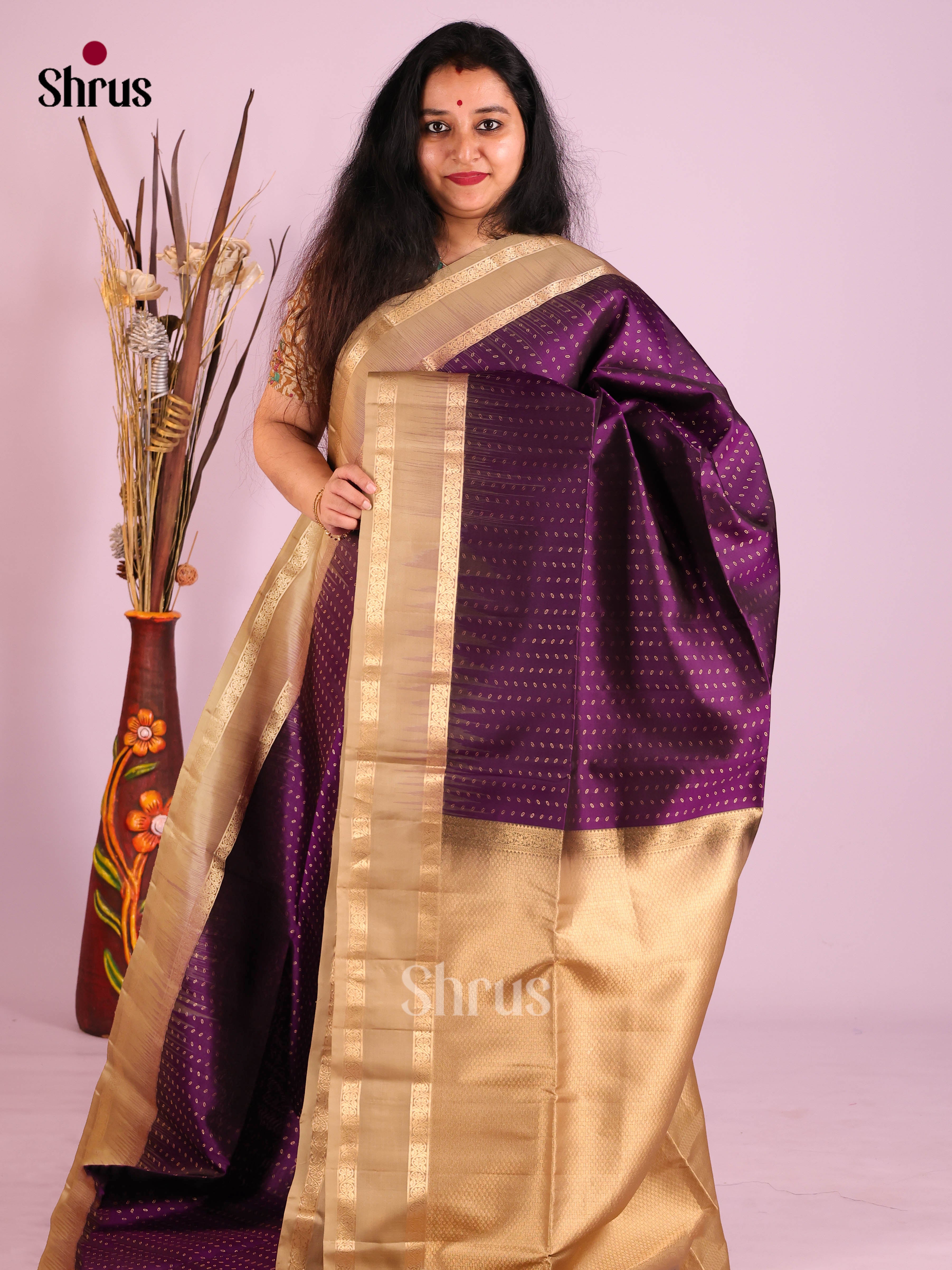 DIS30759 - Soft Silk (HR) Saree - Shop on Shrus.com