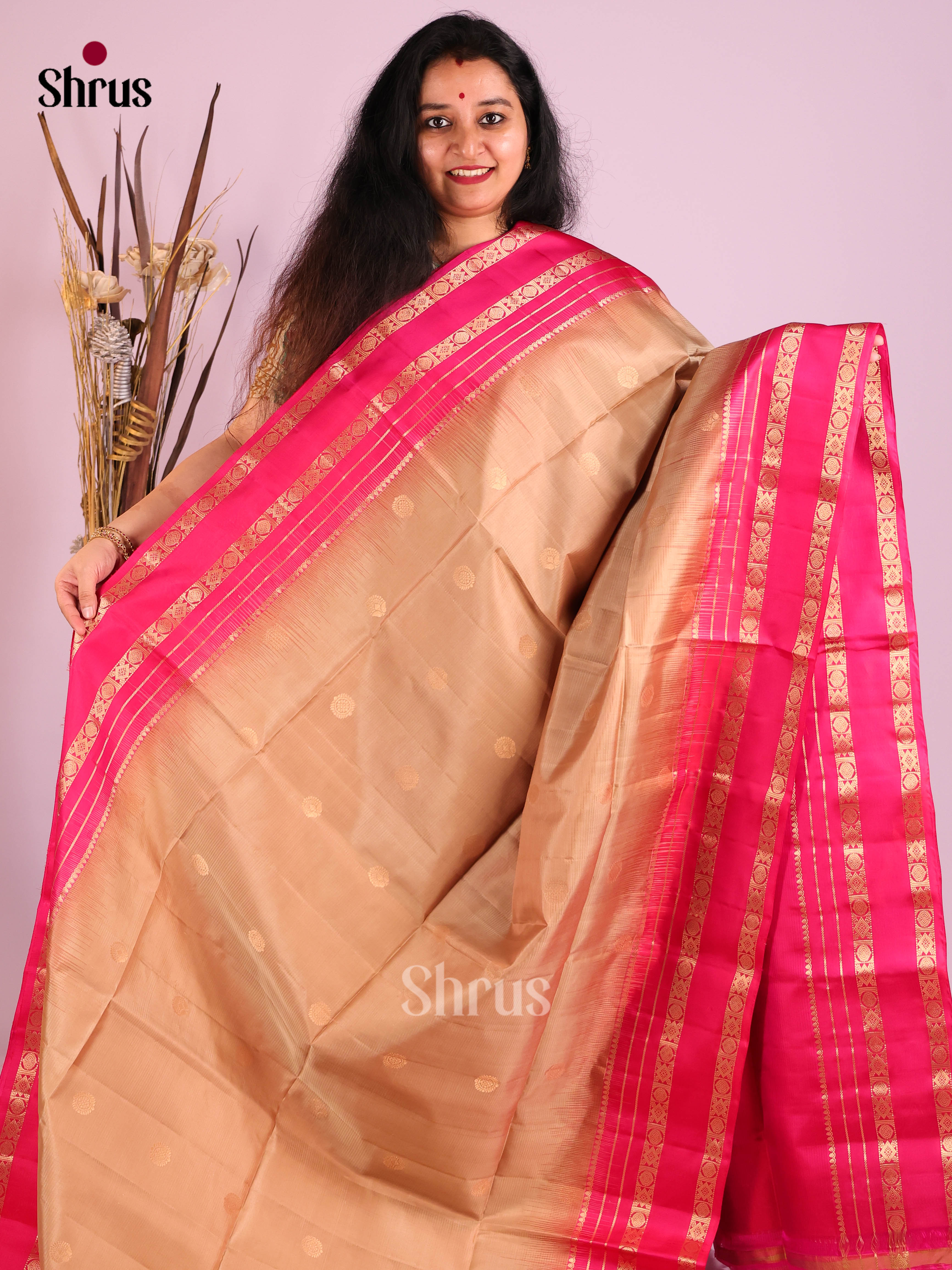 DIS30771 - Soft Silk (HR) Saree - Shop on Shrus.com
