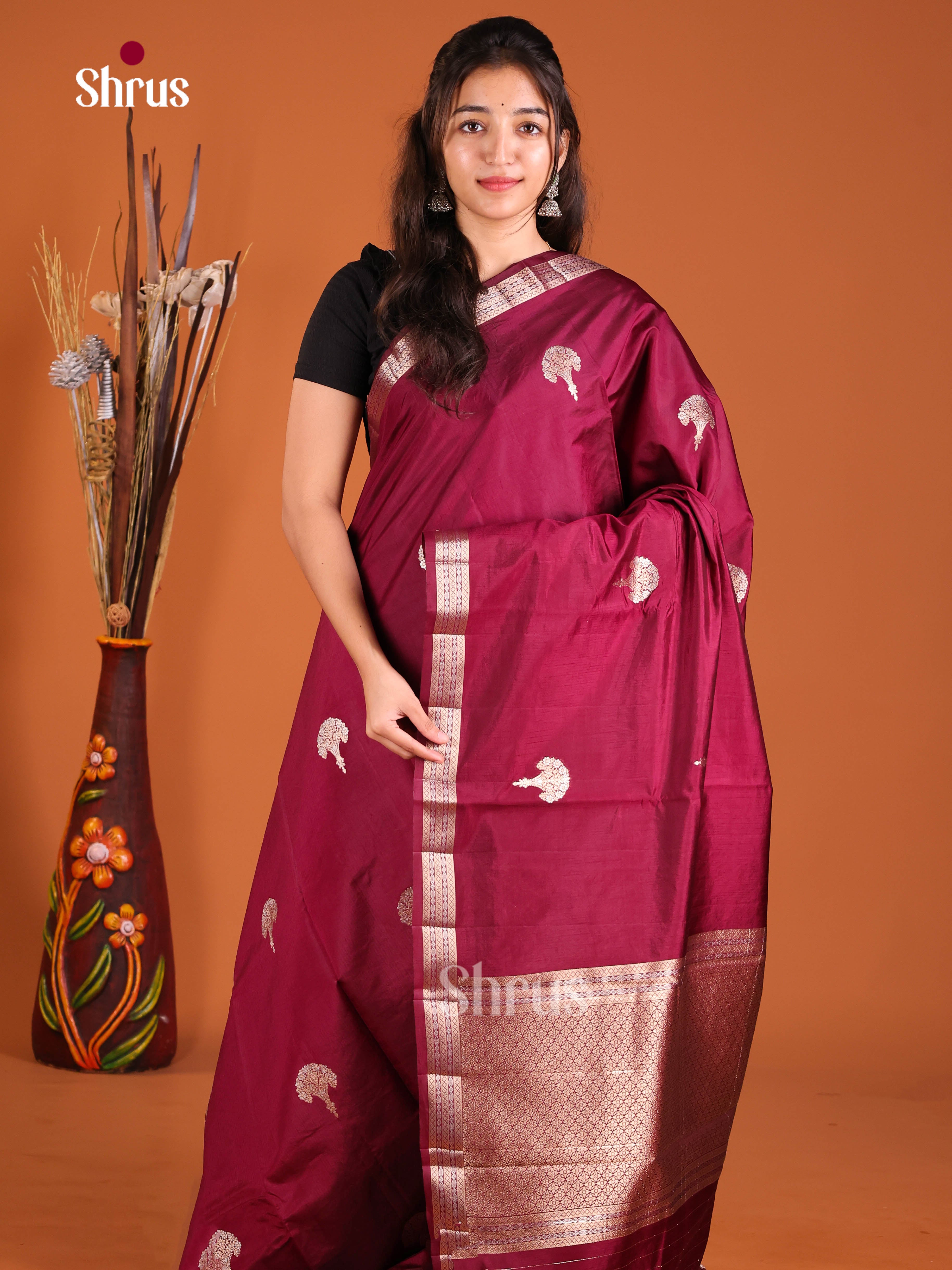 DJS03112 - Semi Rawsilk Saree