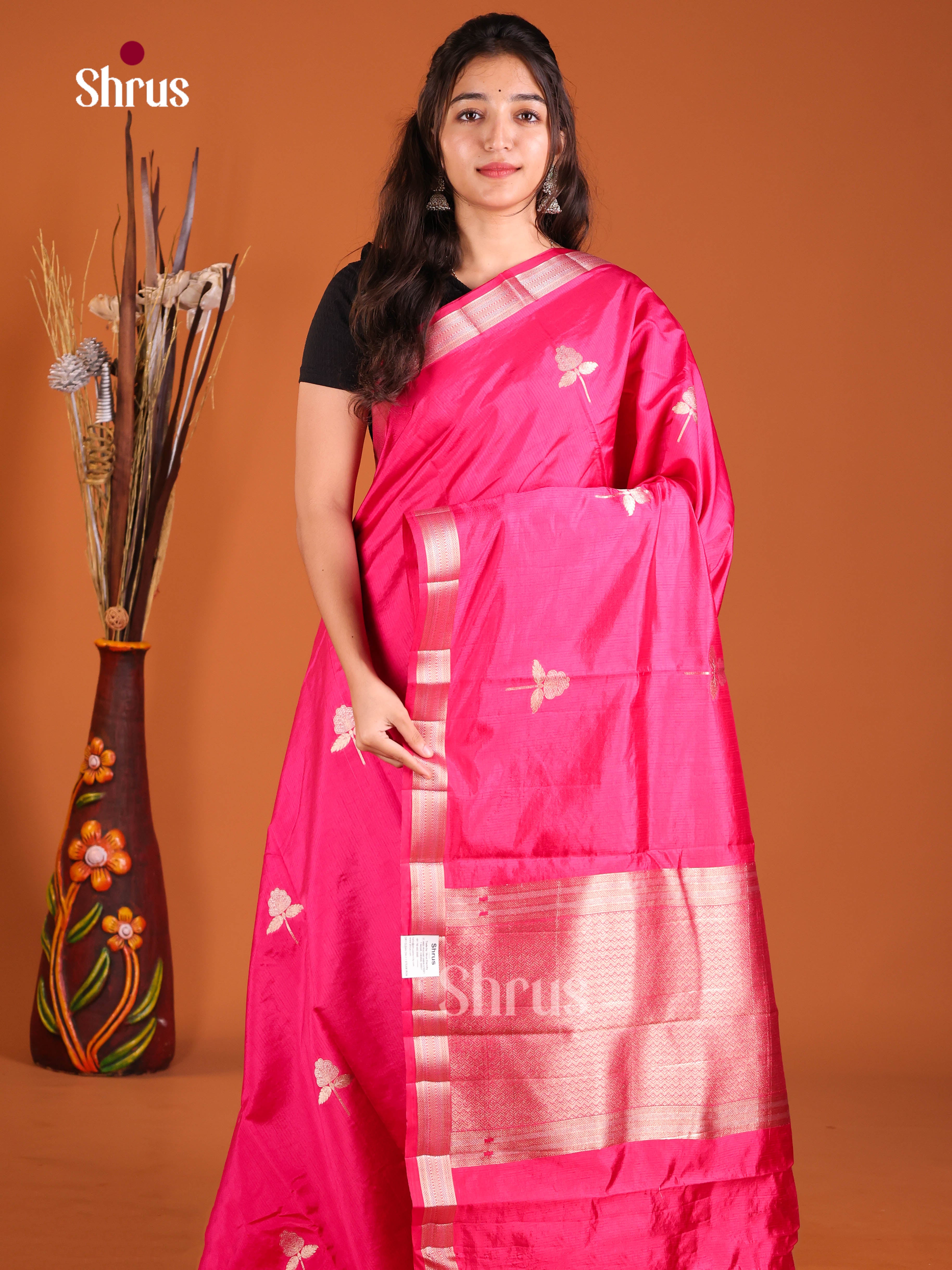 DJS03113 - Semi Rawsilk Saree