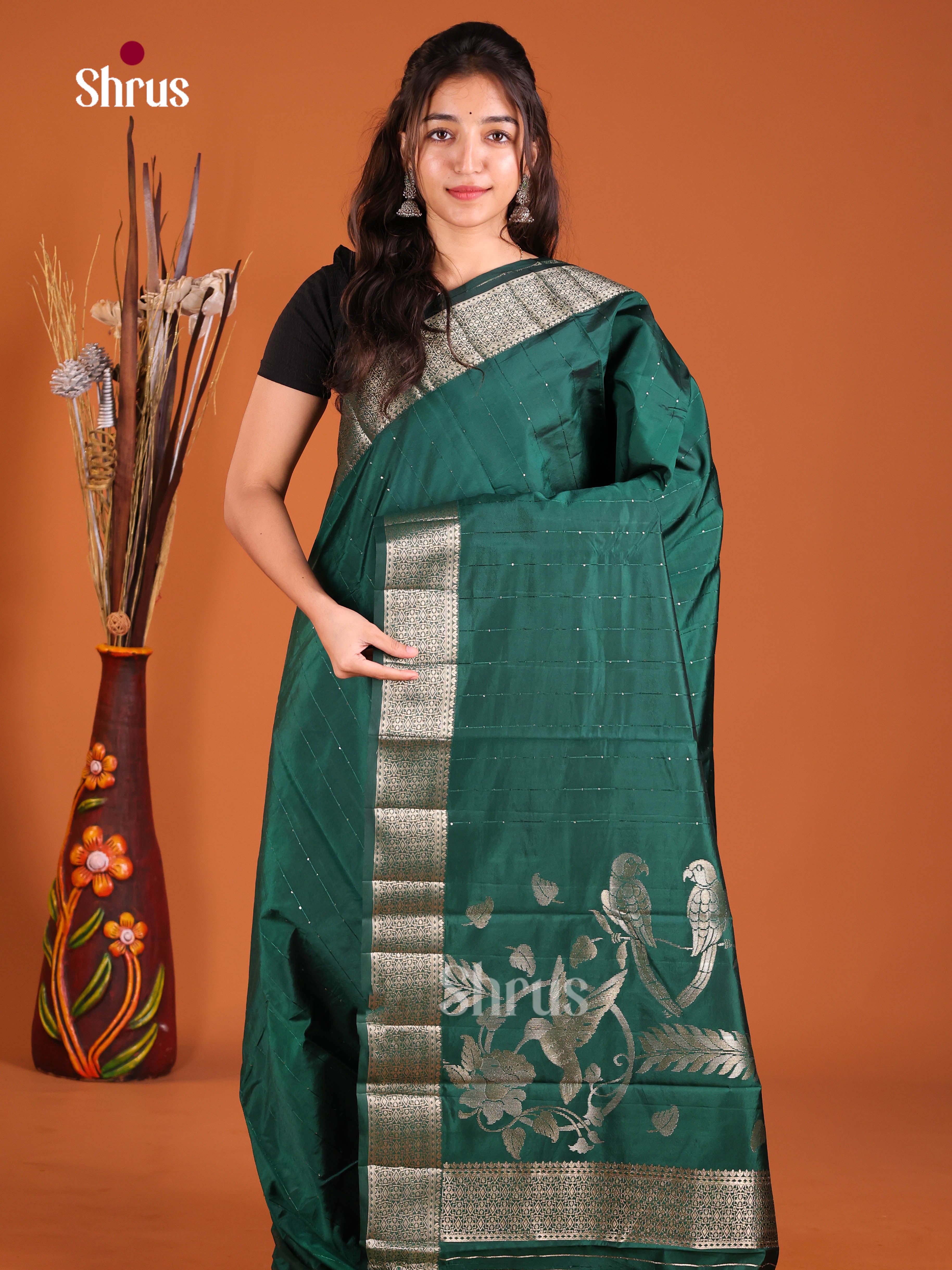 DJS03135 - Semi Rawsilk Saree