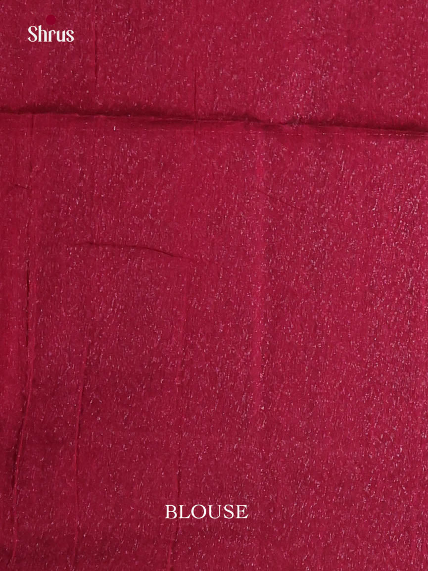 Green & Maroon - Semi Silkcotton Saree - Shop on Shrus.com