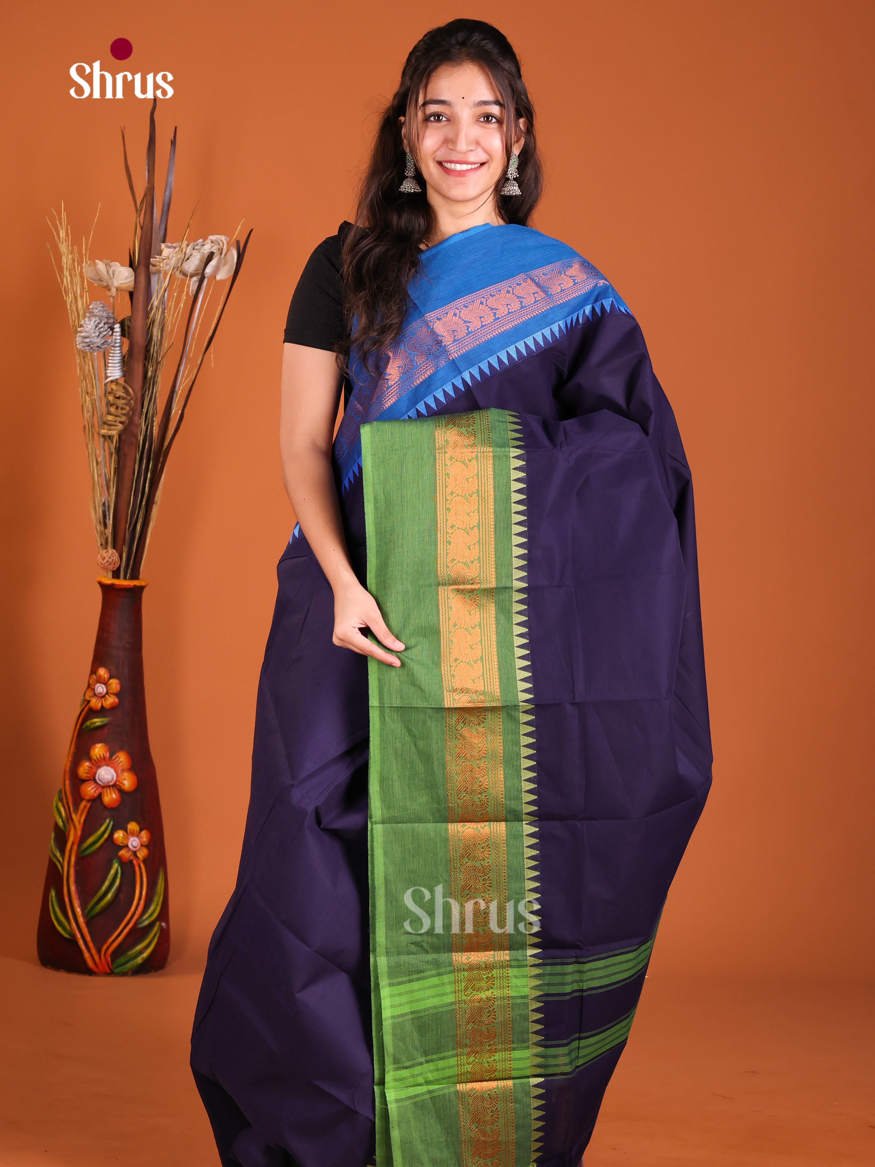 DJS06270 - Chettinad Cotton Saree