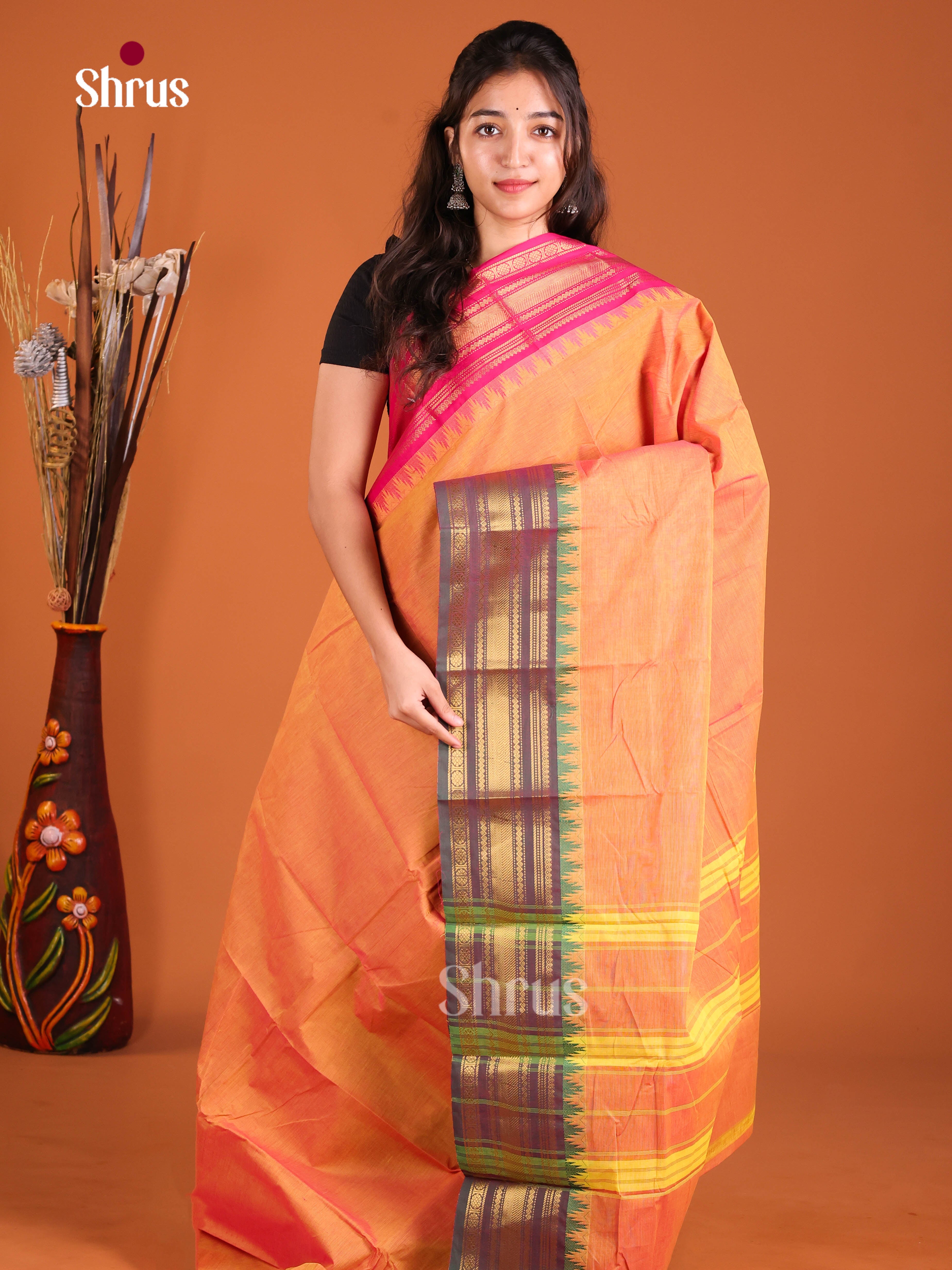 DJS06272 - Chettinad Cotton Saree