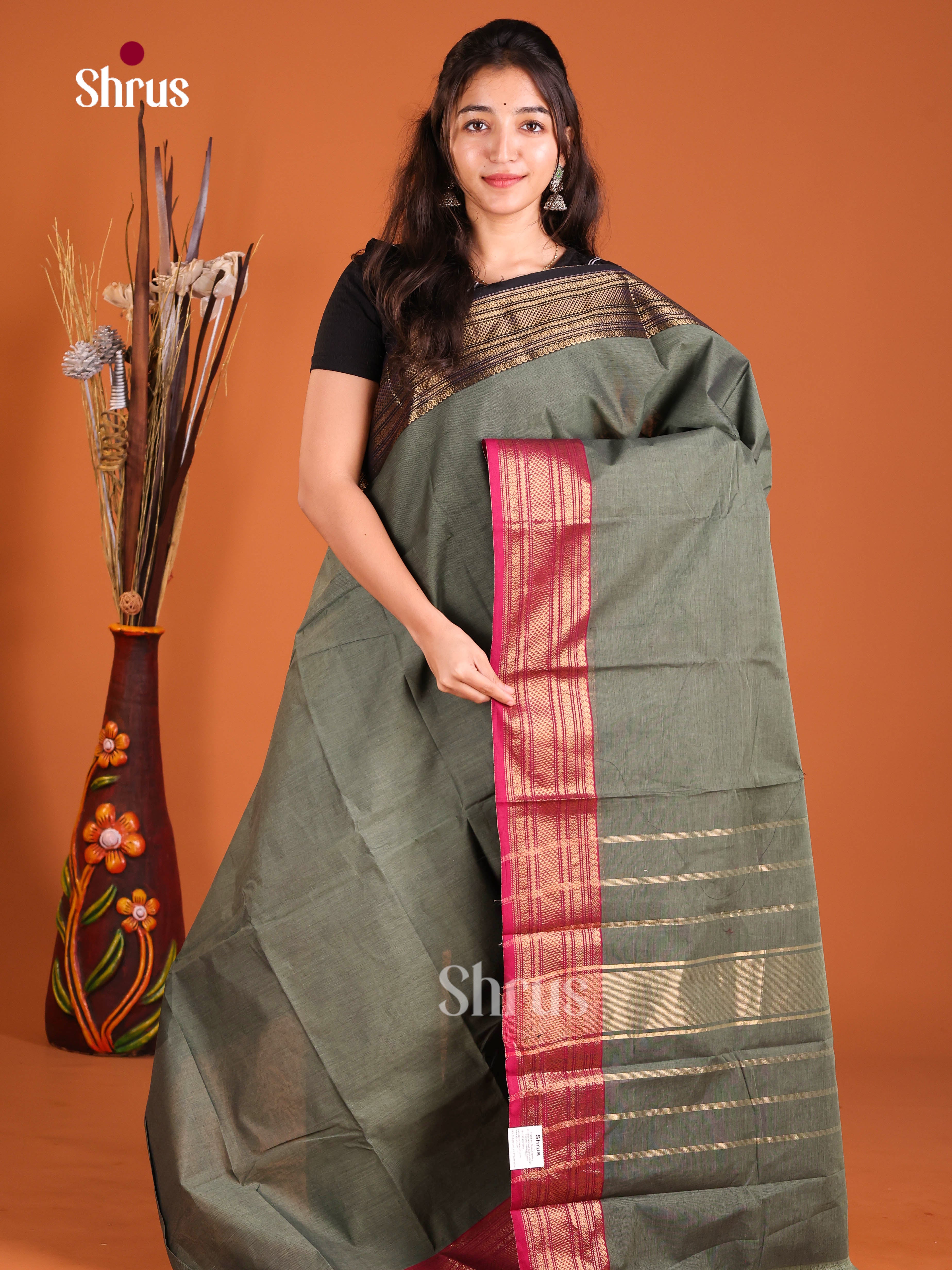 DJS06279 - Chettinad Cotton Saree