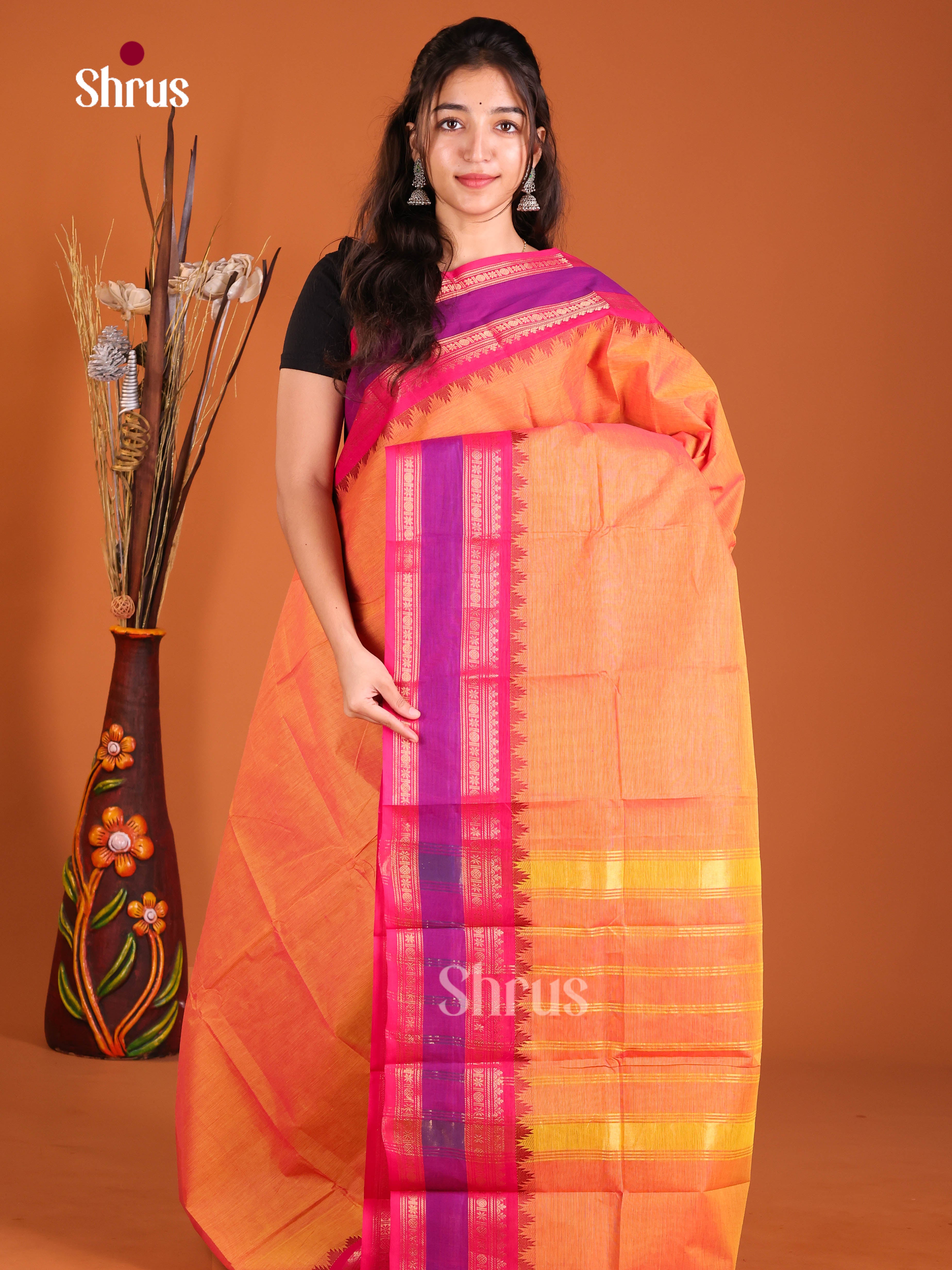 DJS06284 - Chettinad Cotton Saree