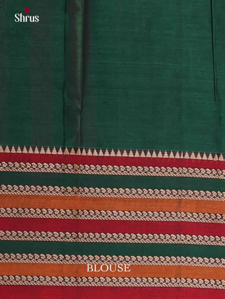 Green & Red - Narayanpet Cotton Saree