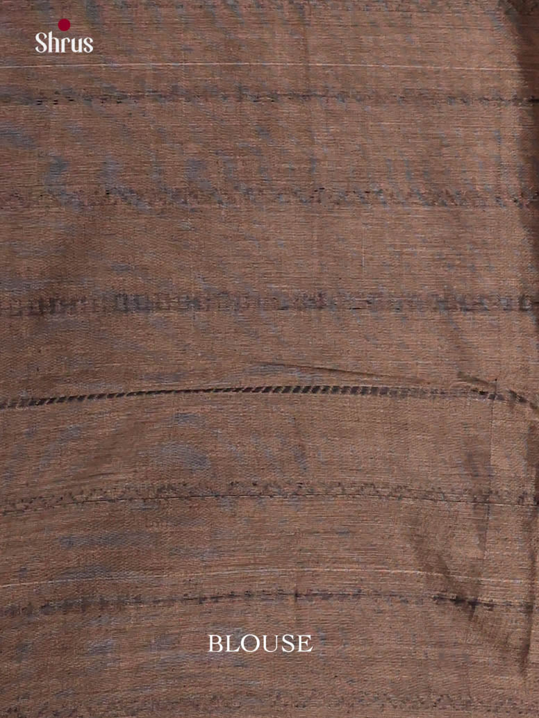 Grey & Black - Narayanpet Cotton Saree