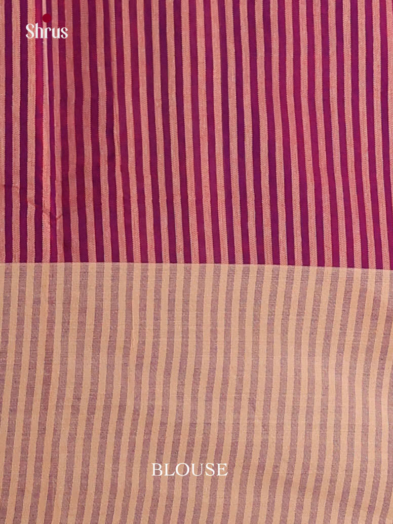 Purple & Green- Narayanpet Cotton Saree