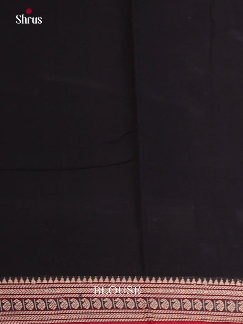 Black & Red- Narayanpet Cotton Saree