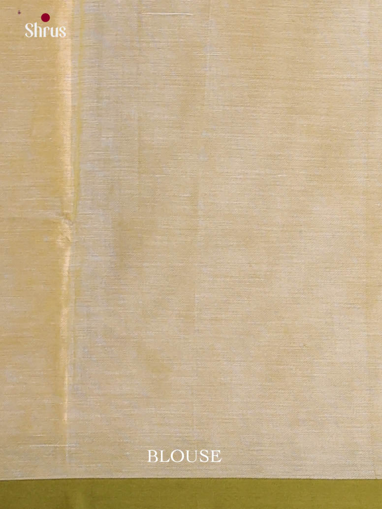 Cream & Green- Narayanpet Cotton Saree