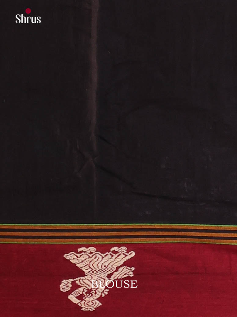 Black & Red - Narayanpet Cotton Saree