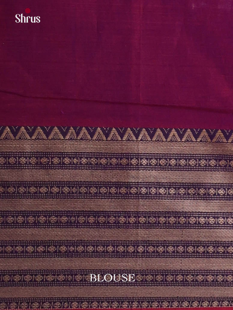 Purple- Narayanpet Cotton Saree