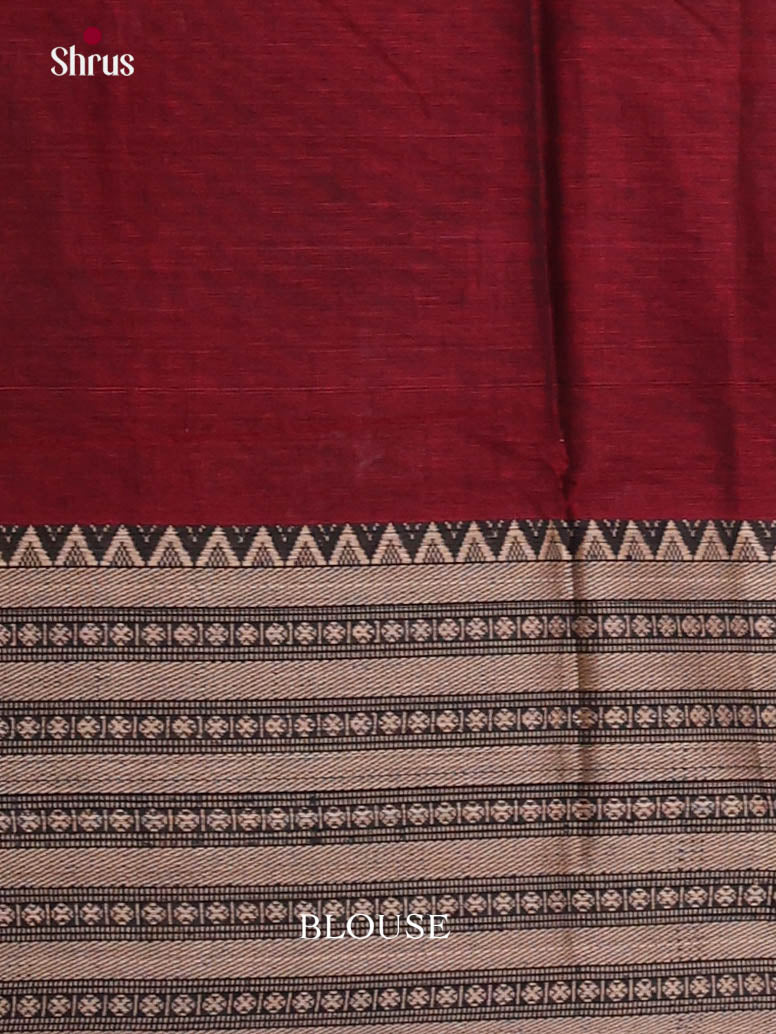 Maroon - Narayanpet Cotton Saree