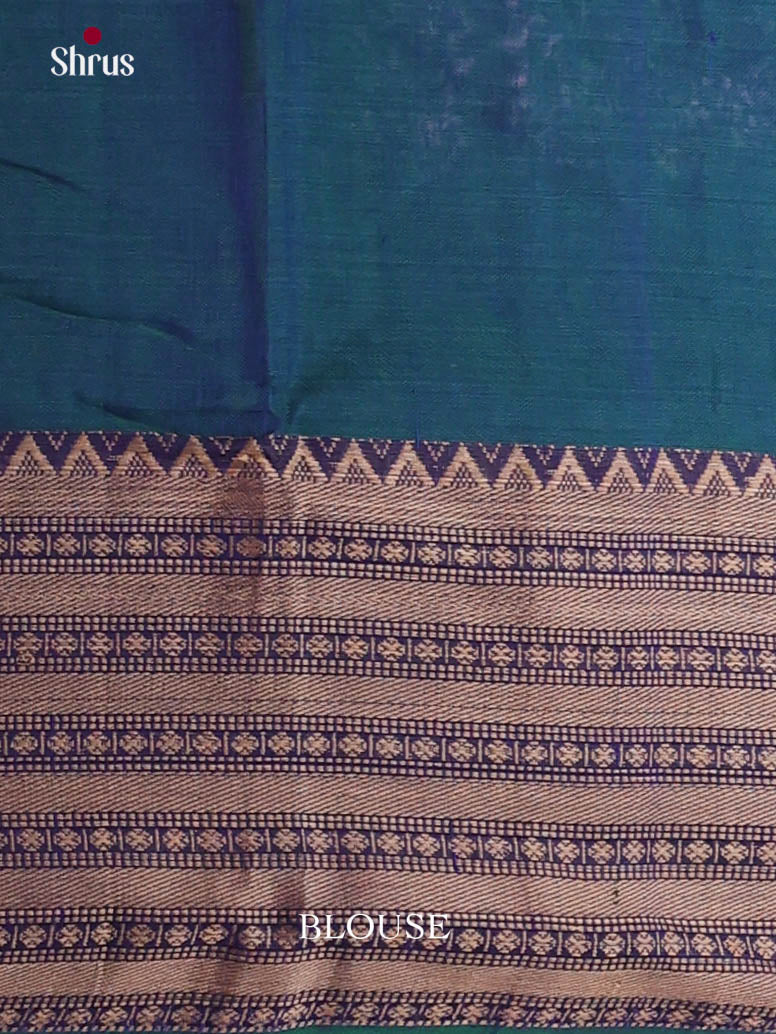 Peacock Blue- Narayanpet Cotton Saree