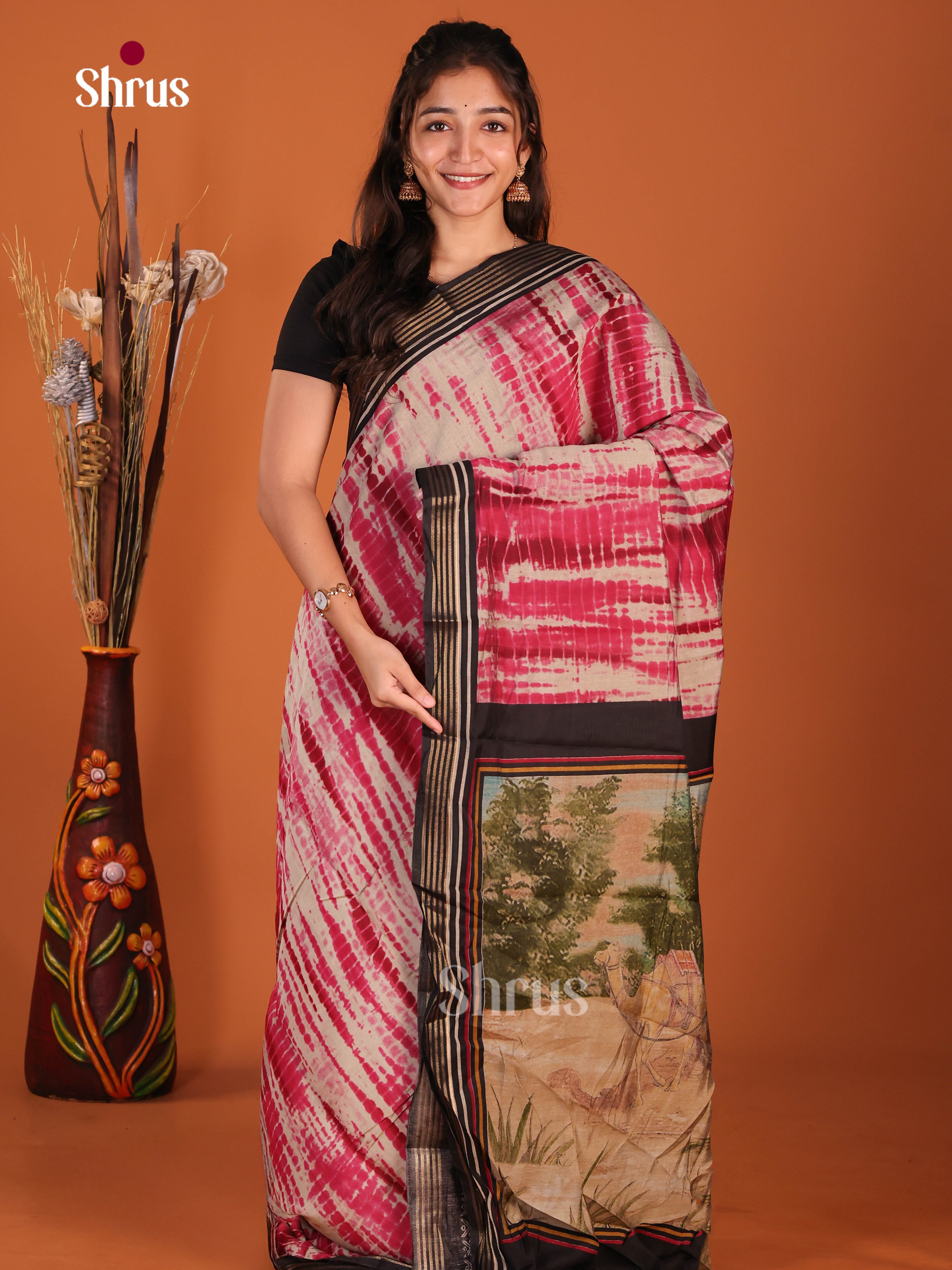 DJS08225 - Art Modal Saree - Shop on Shrus.com