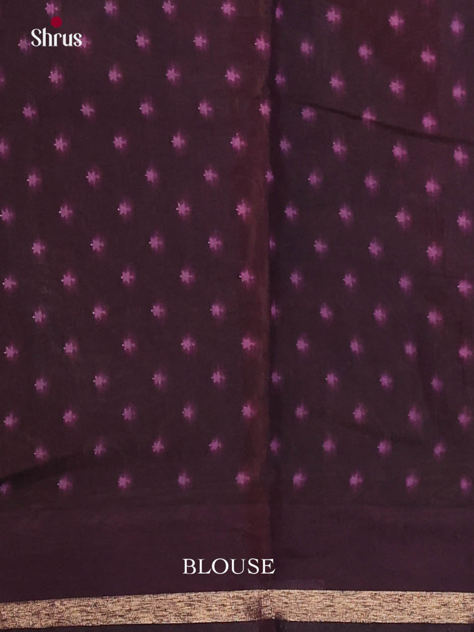 Purple - Art Modal Saree