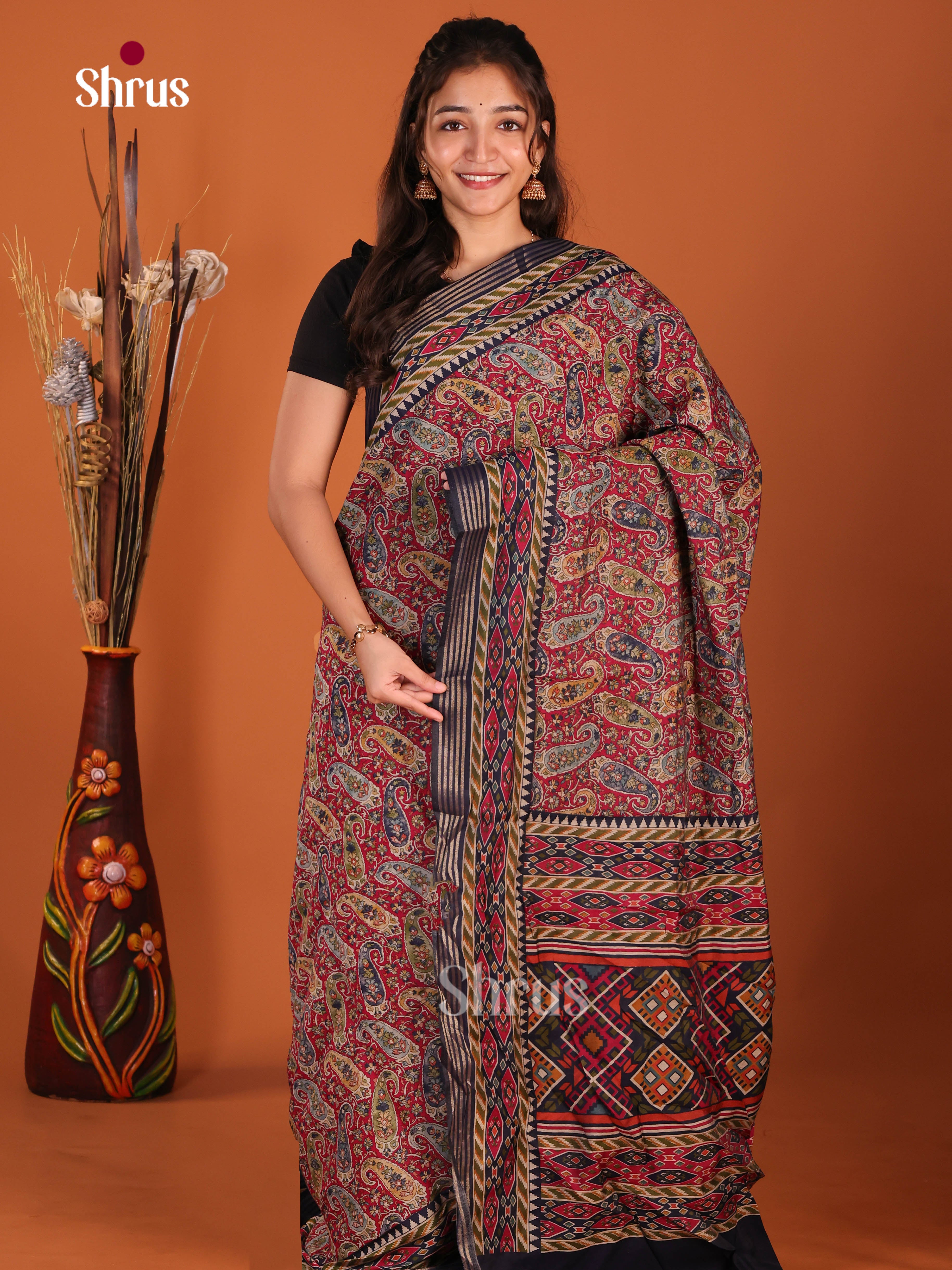 DJS08253 - Art Modal Saree - Shop on Shrus.com