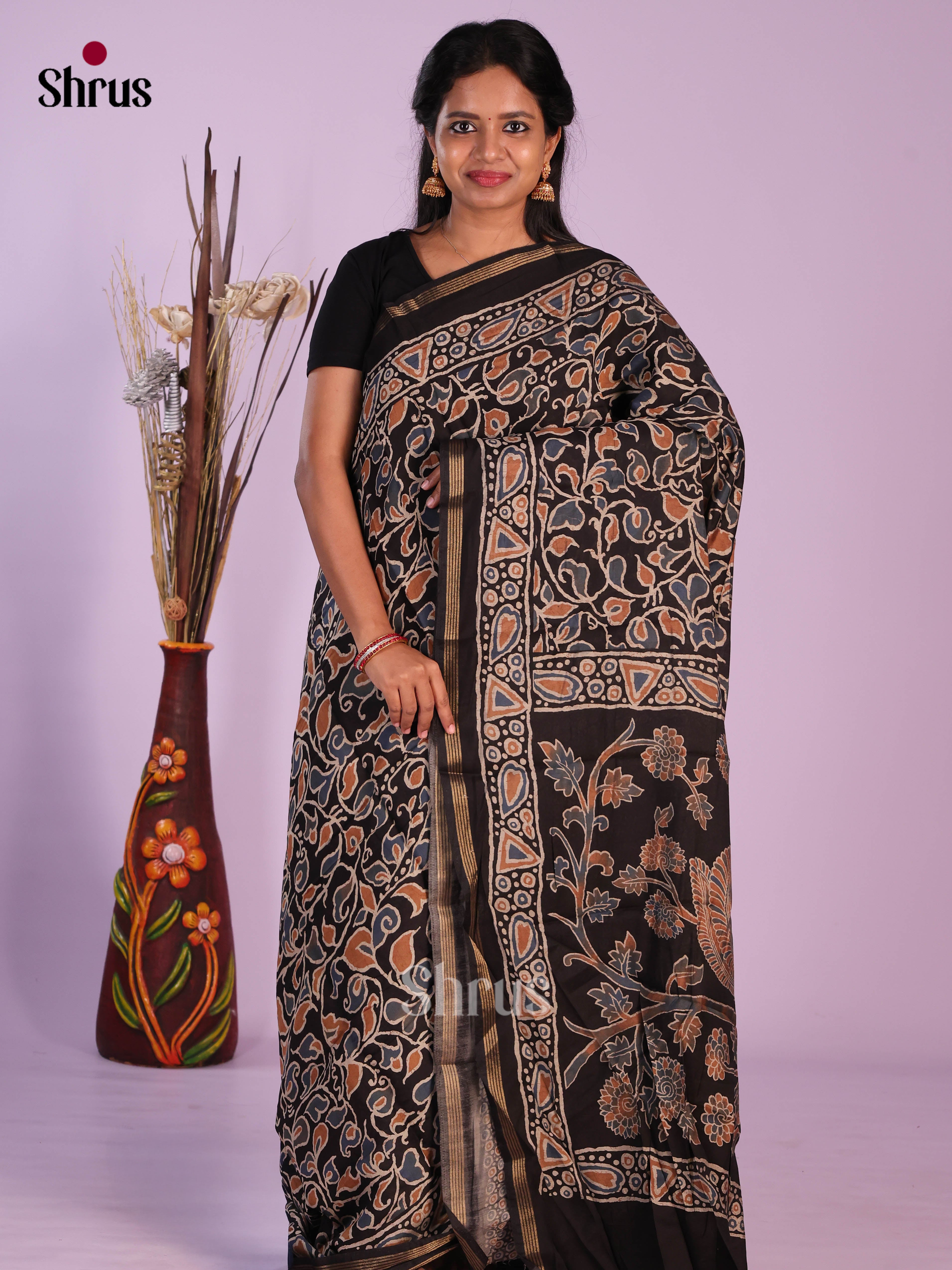 Black - Art Modal Saree
