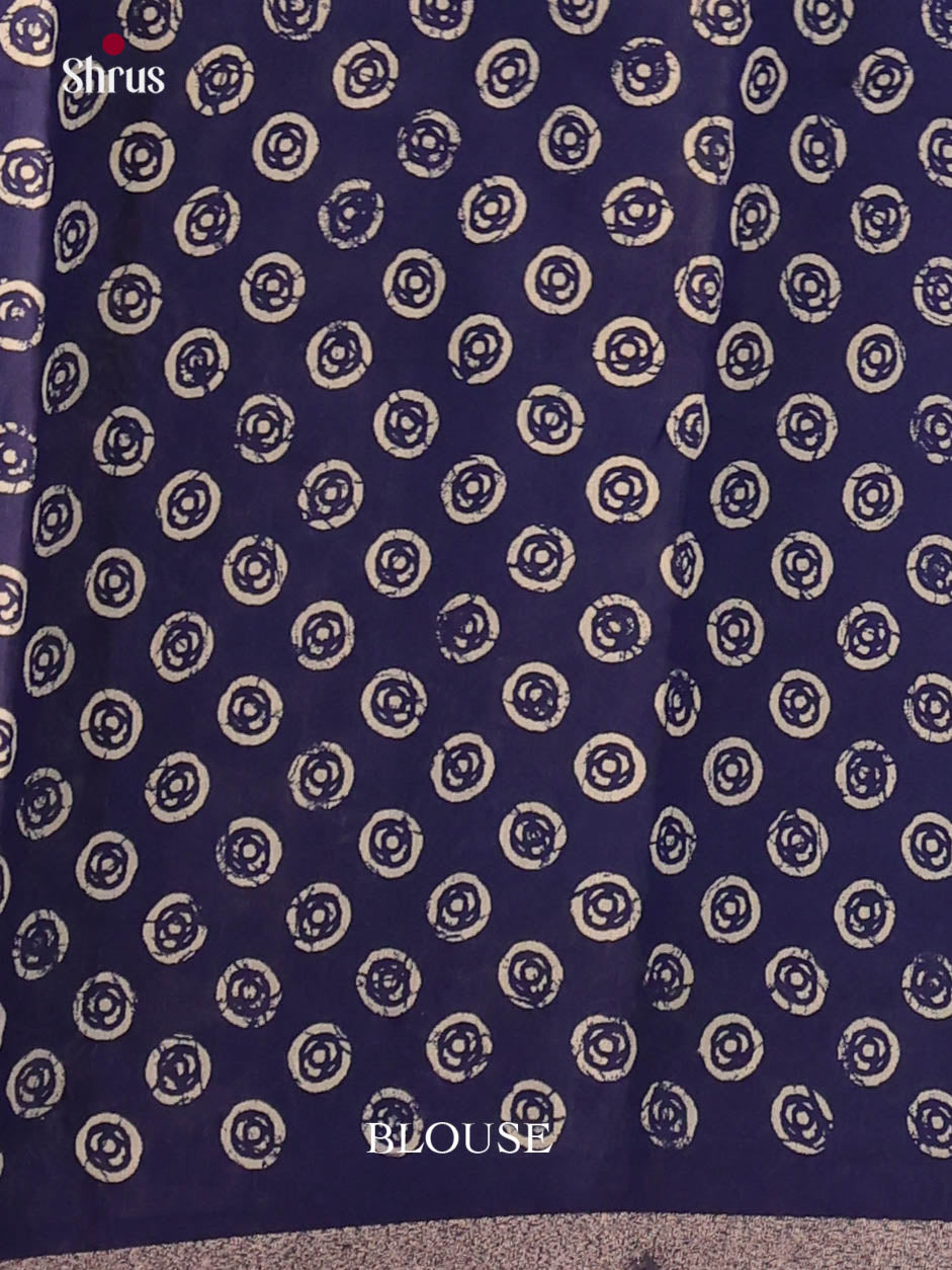 Green & Blue - Art Modal Saree