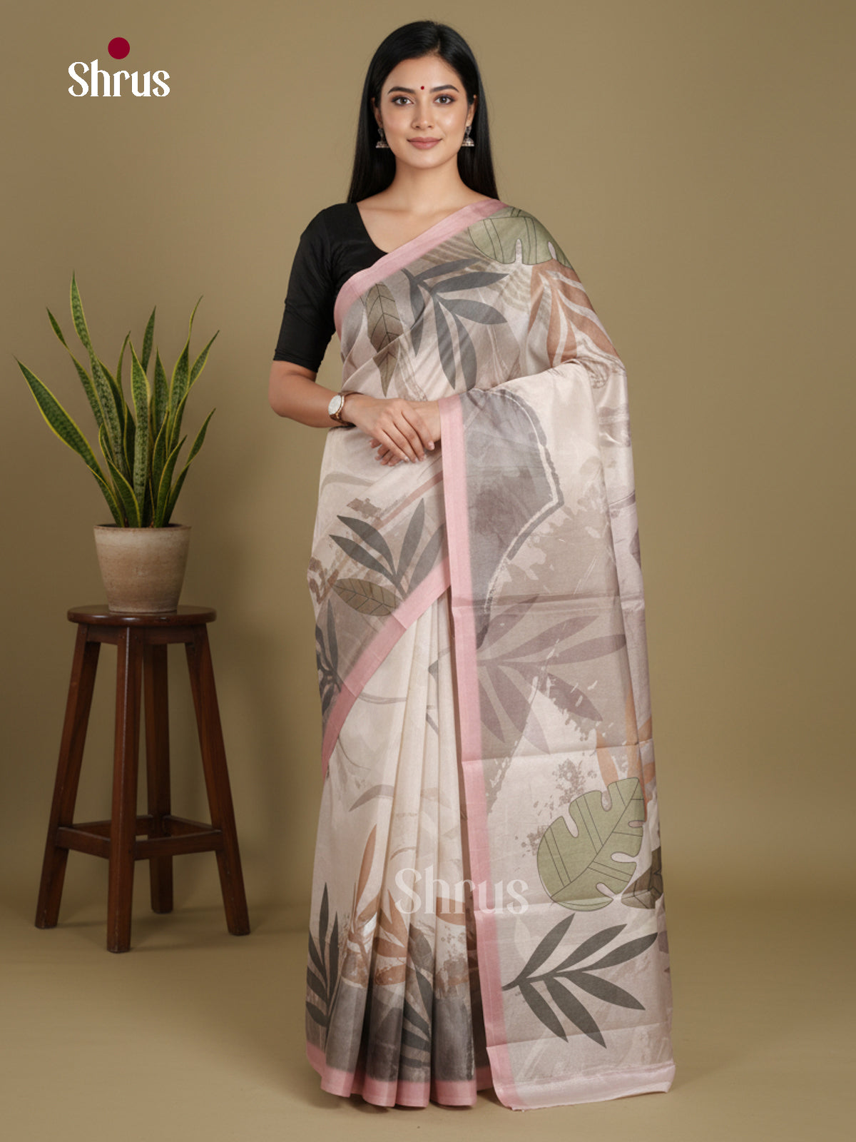 DJS08325 - Butter silk Saree