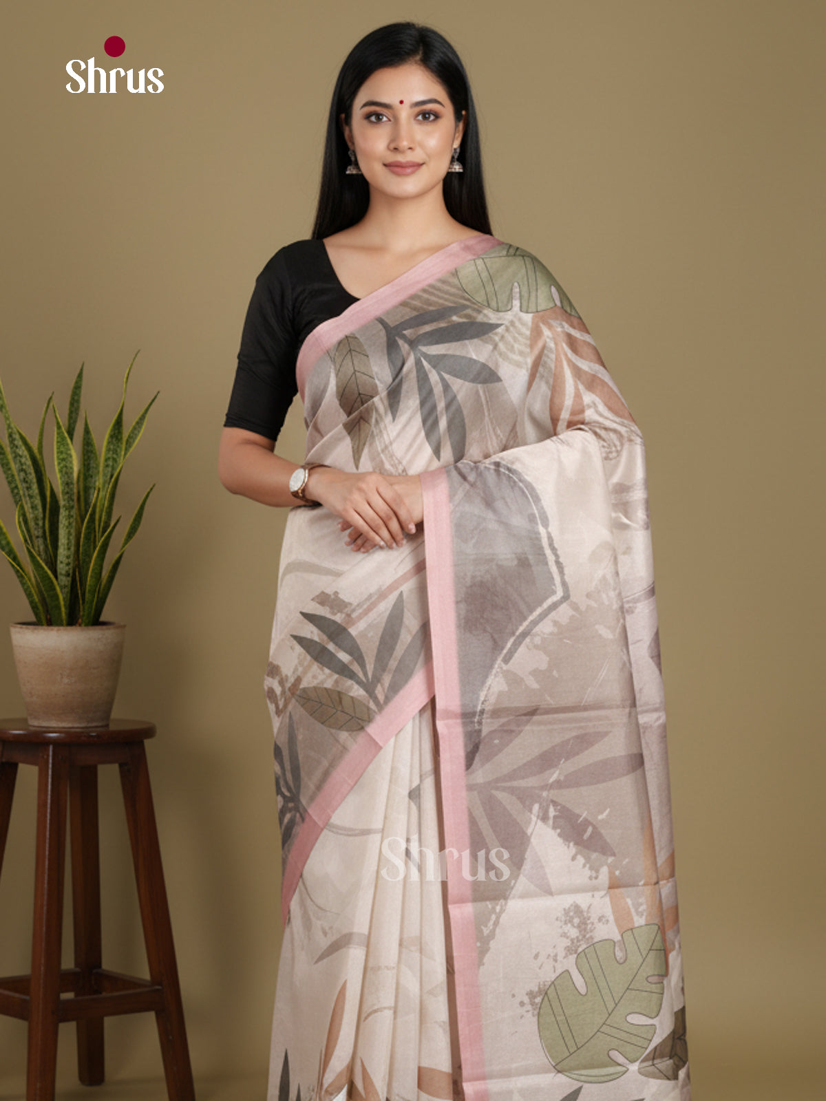 DJS08325 - Butter silk Saree