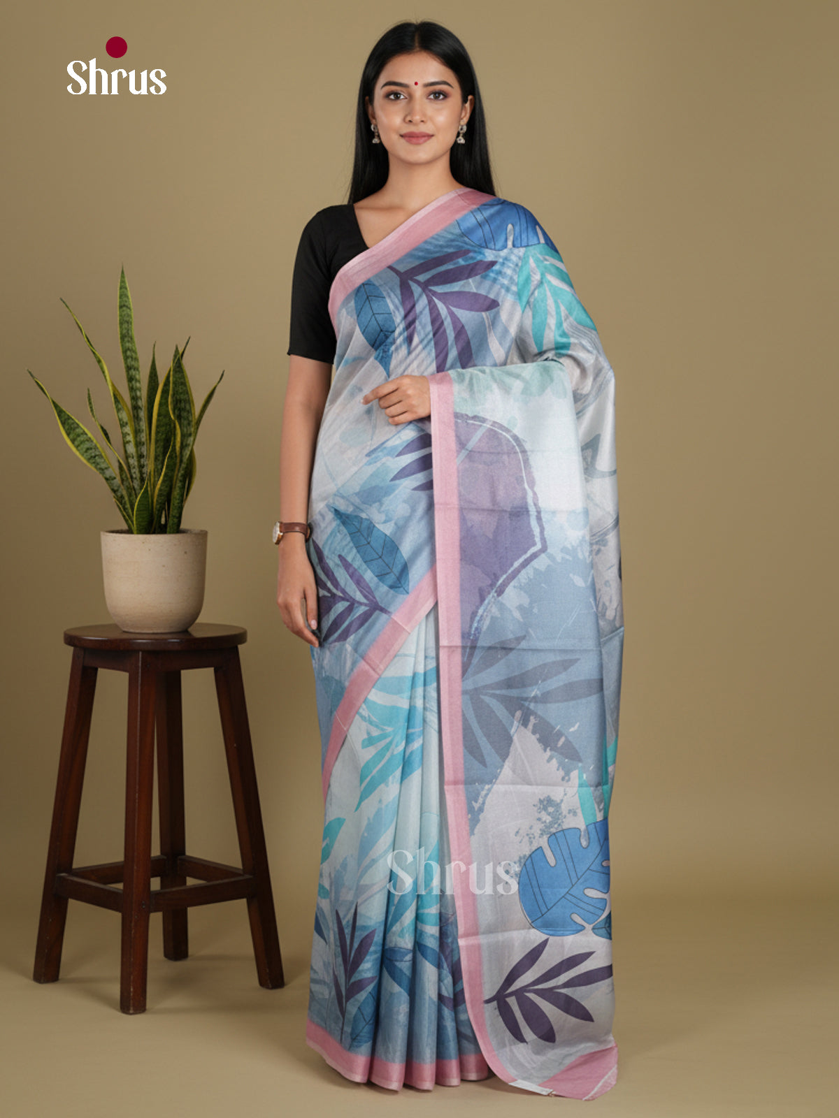 DJS08327 - Butter silk Saree