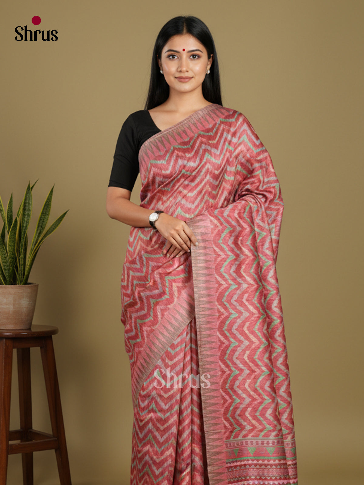 DJS08345 - Semi Chanderi Saree
