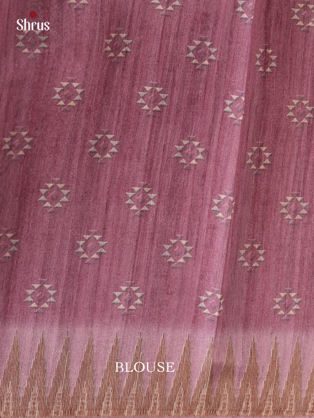 DJS08347 - Semi Chanderi Saree - Shop on Shrus.com