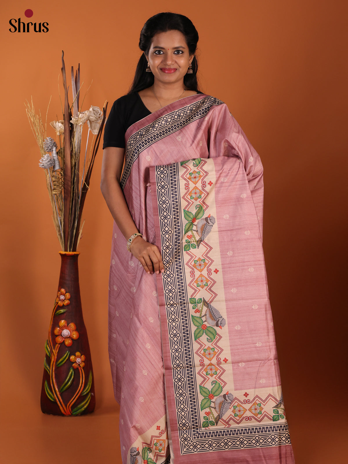 DJS08475 - Butter silk Saree