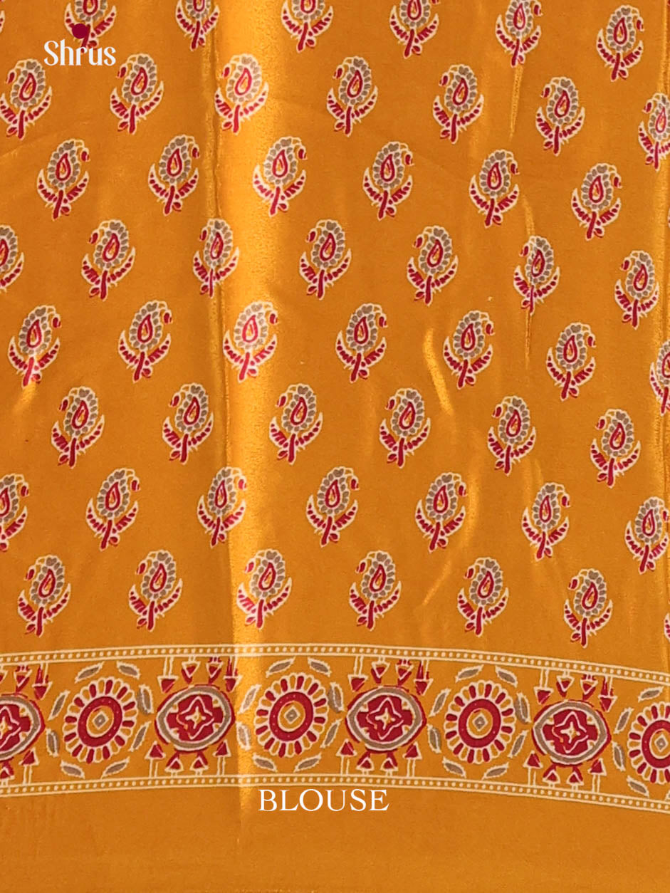 Mustard - Art Modal Saree