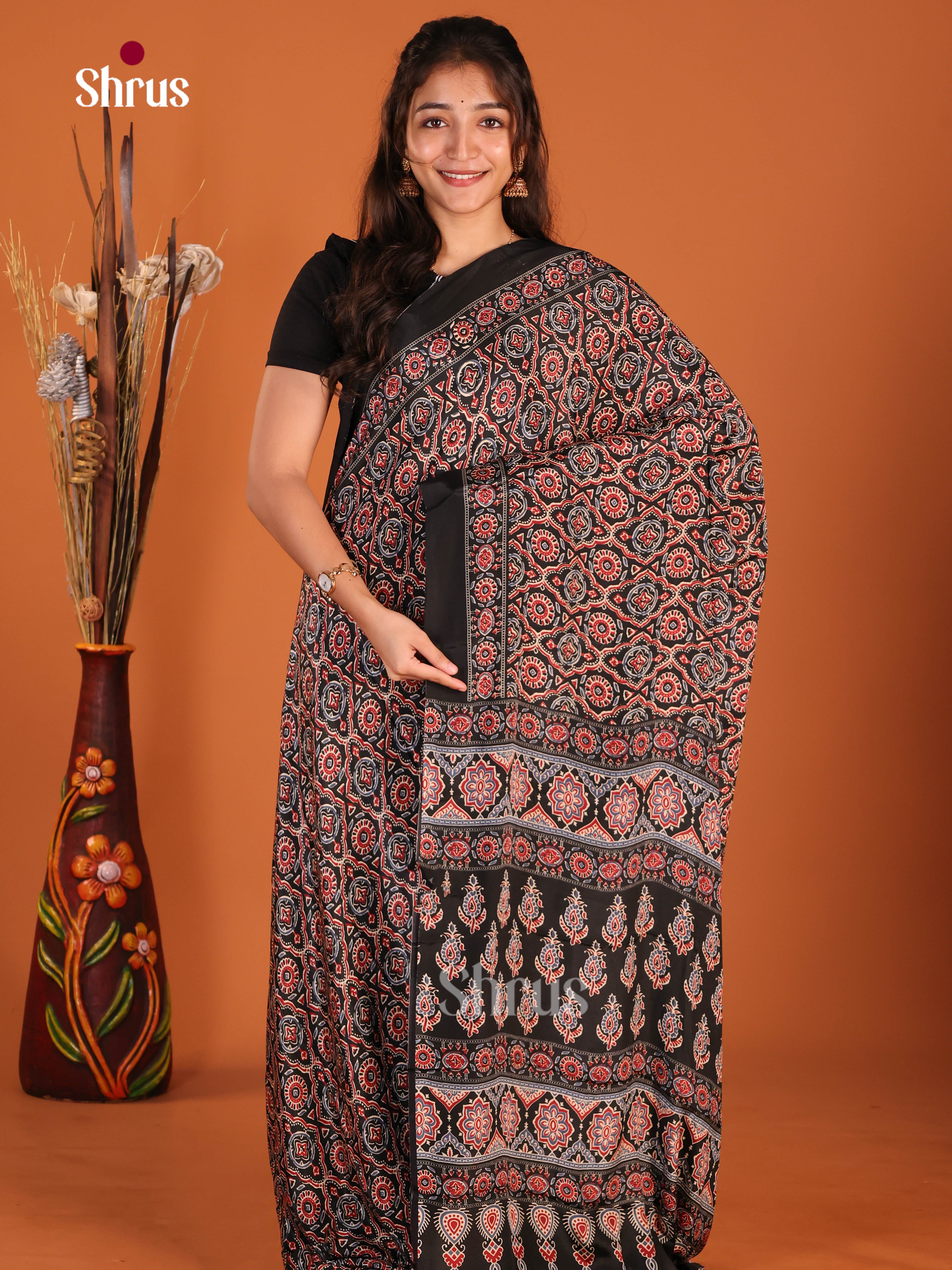 Black - Art Modal Saree