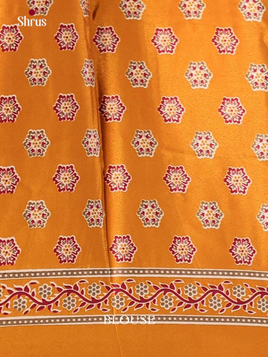 Mustard - Art Modal Saree
