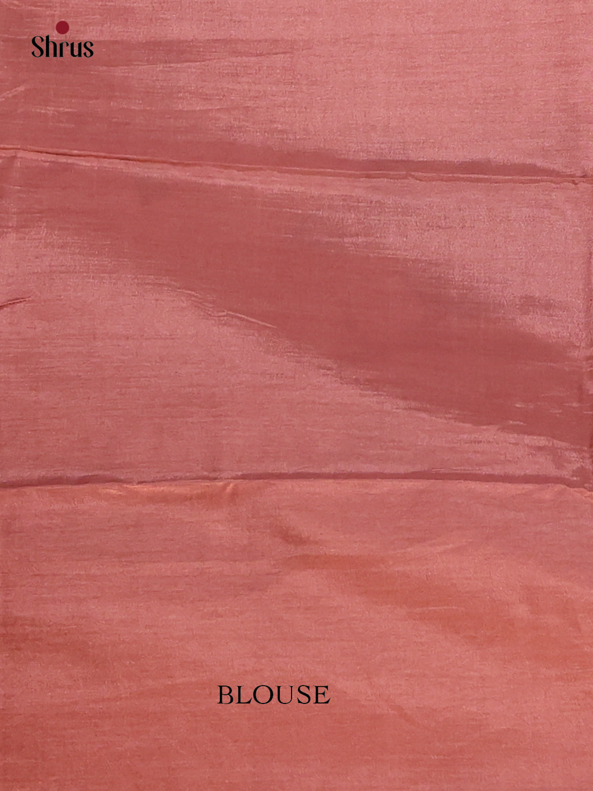 Pink & Brown - Semi Modal  Saree