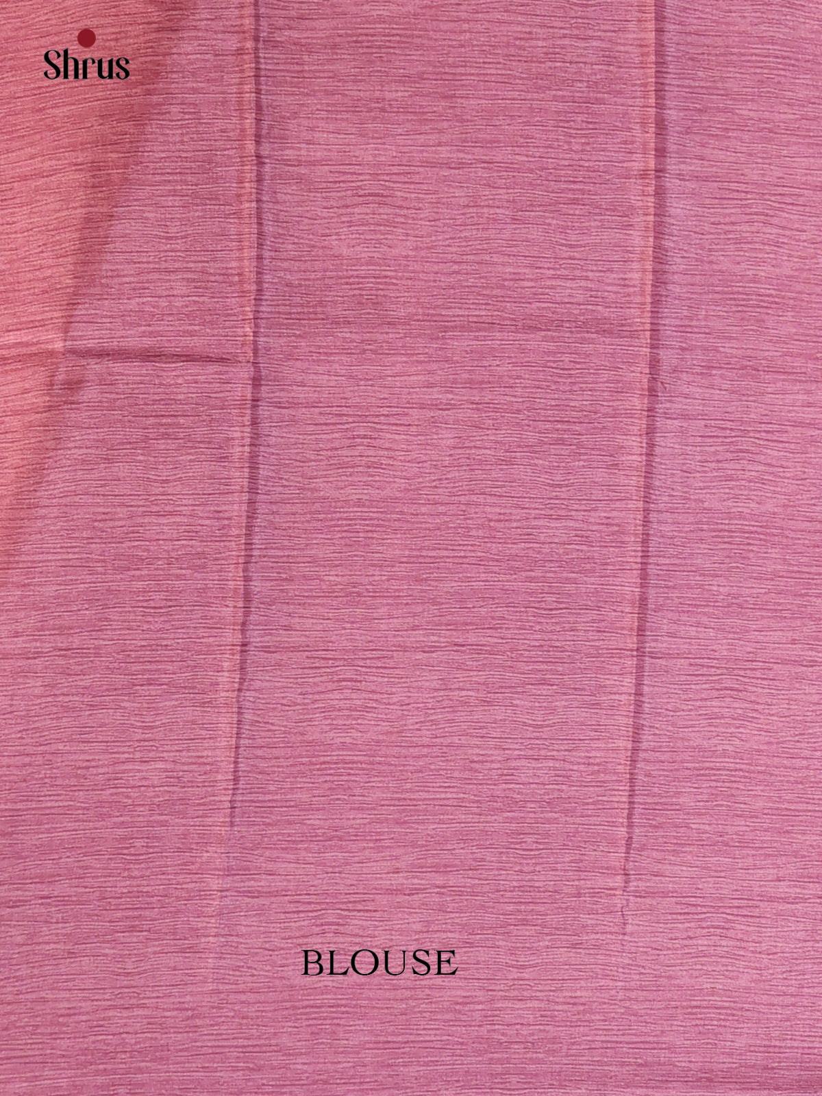 Pink - Semi Modal  Saree