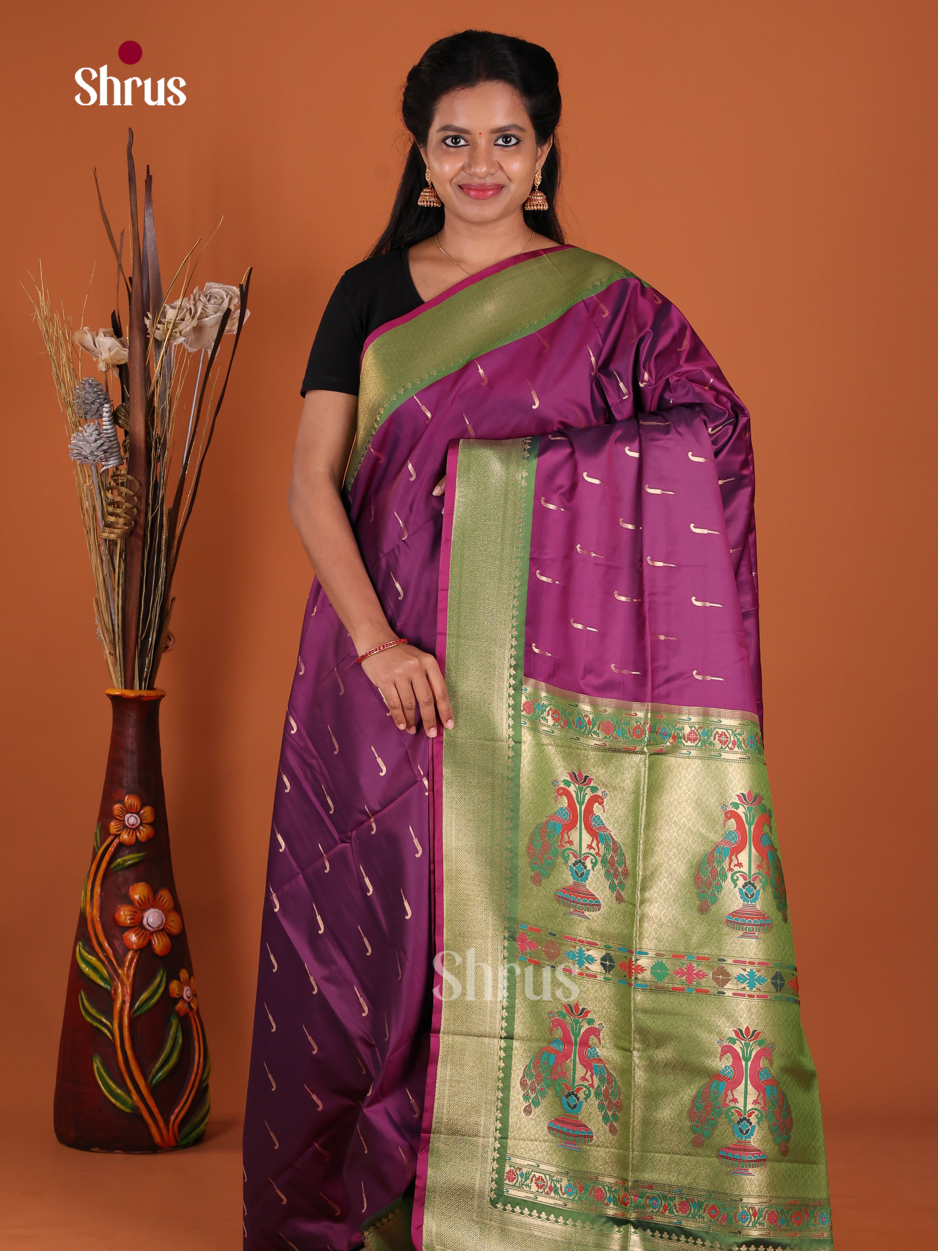 DJS09050 - Semi Softsilk Saree