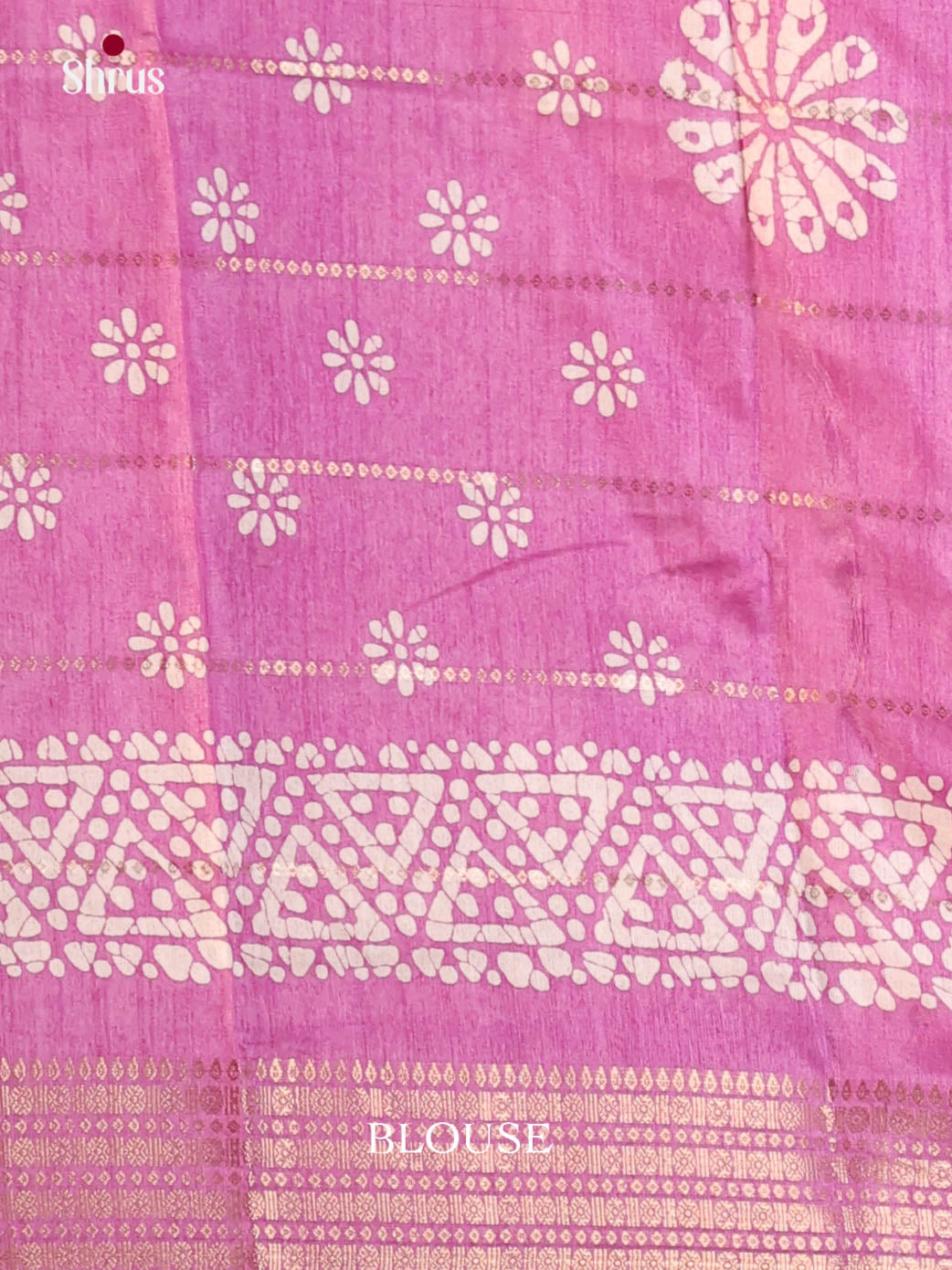 Purple - Semi Crepe Saree