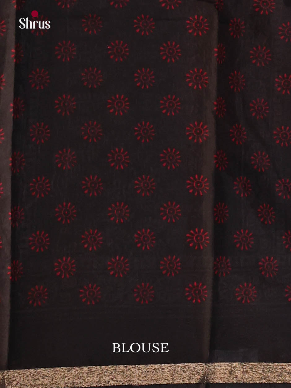 Red & Black - Art Modal Saree