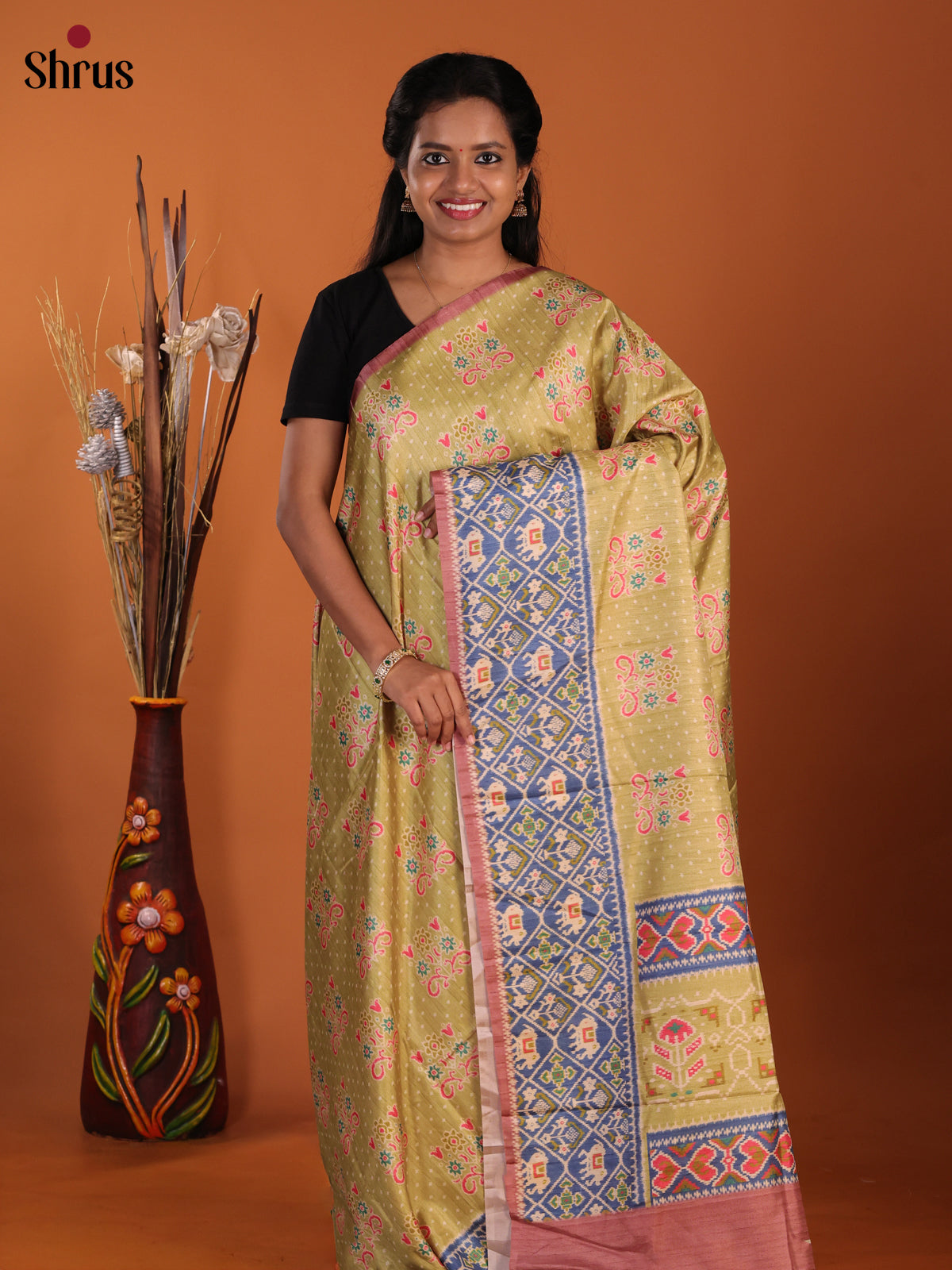 DJS09082 - Butter silk Saree