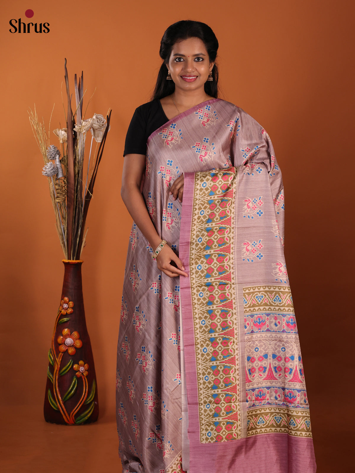 DJS09085 - Butter silk Saree