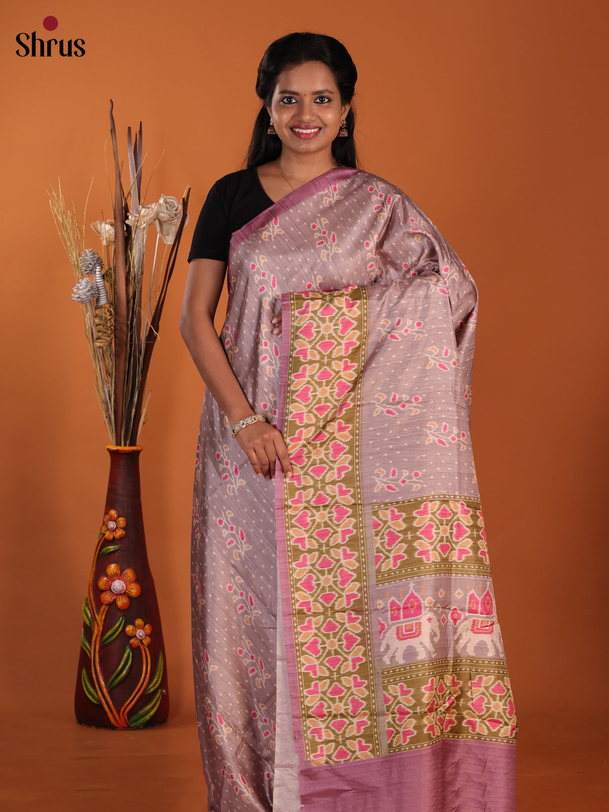 DJS09089 - Butter silk Saree