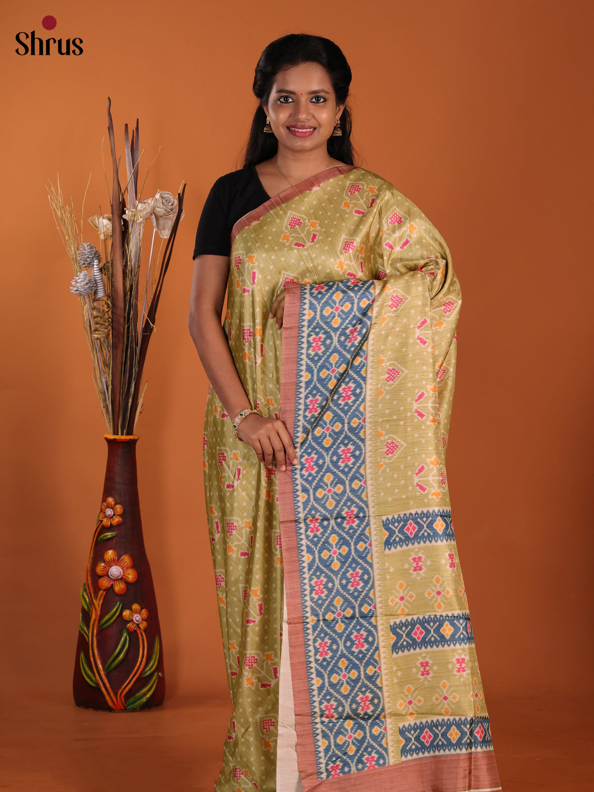 DJS09093 - Butter silk Saree