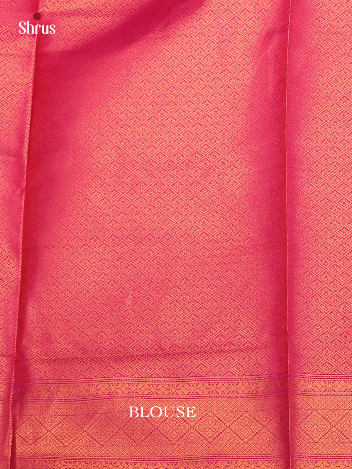 Pink - Semi Softsilk Saree