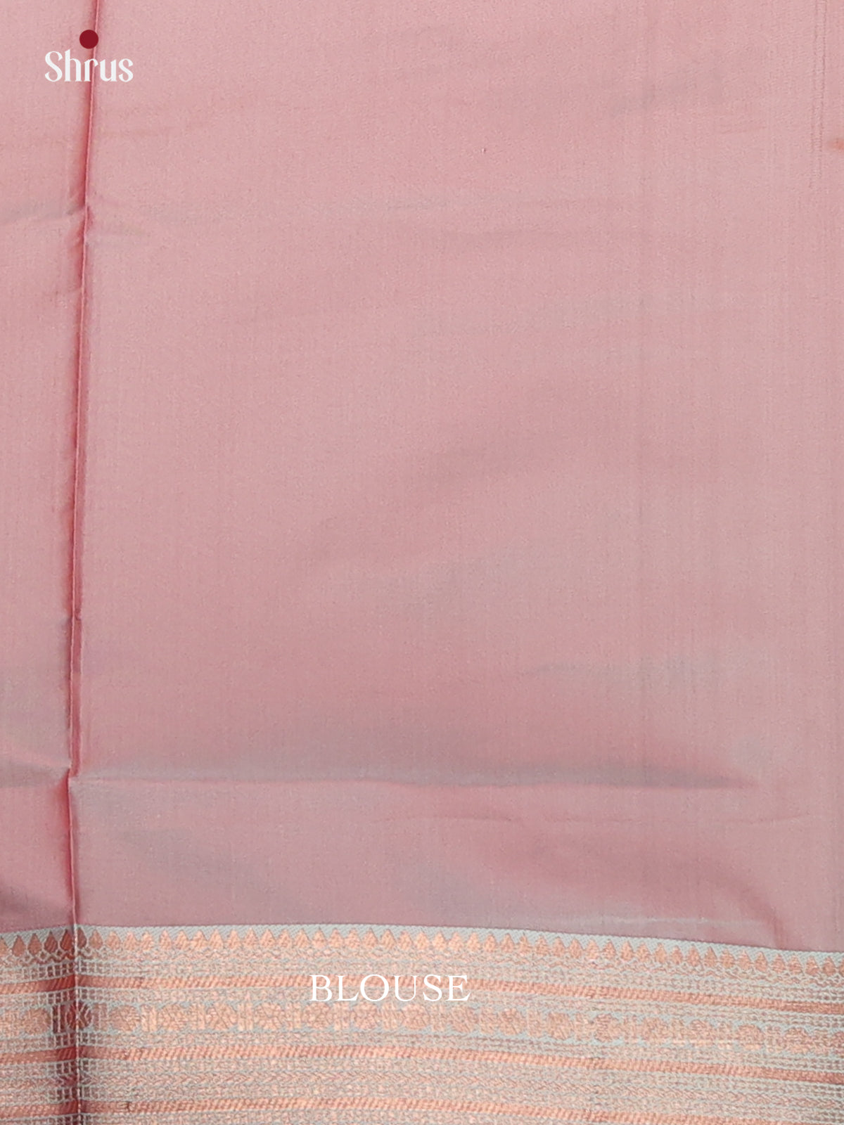 Pink- Semi Softsilk Saree