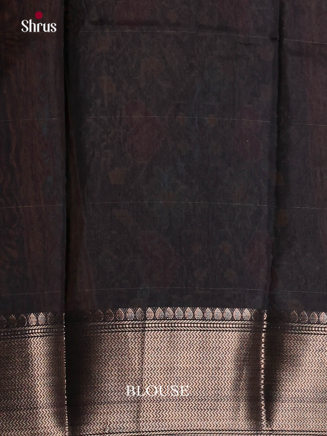 Red & Black - Semi Crepe Saree - Shop on Shrus.com