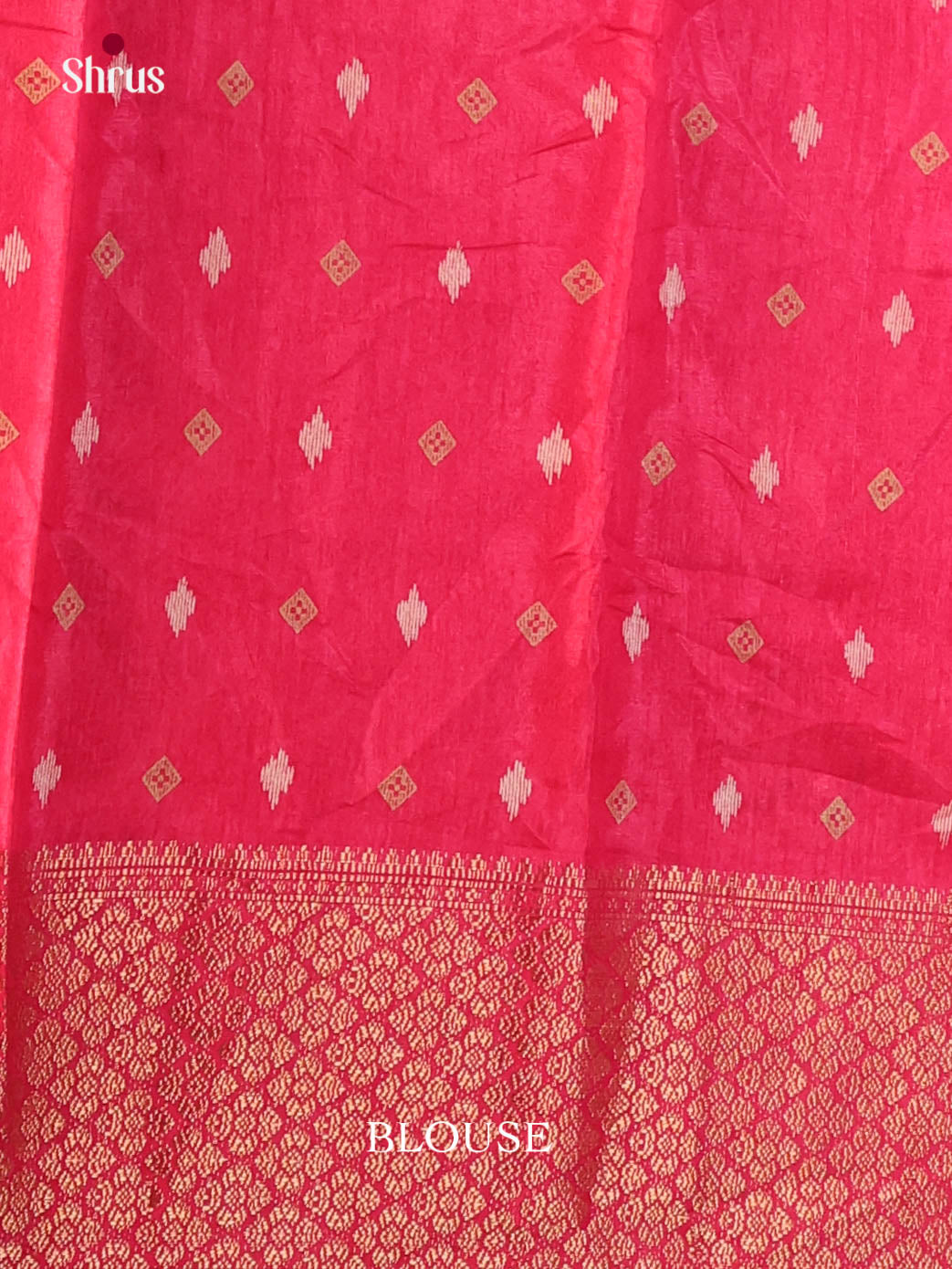 Pink - Semi Crepe Saree - Shop on Shrus.com