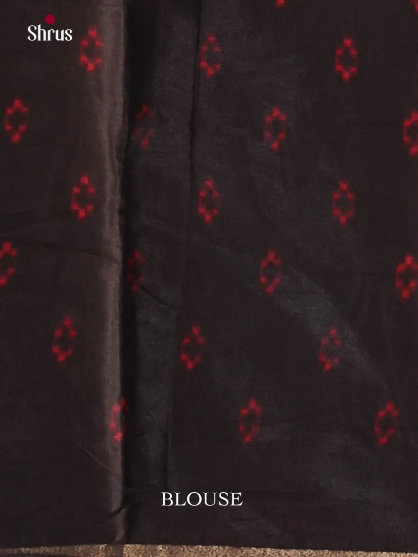 Red & Black - Art Modal Saree - Shop on Shrus.com
