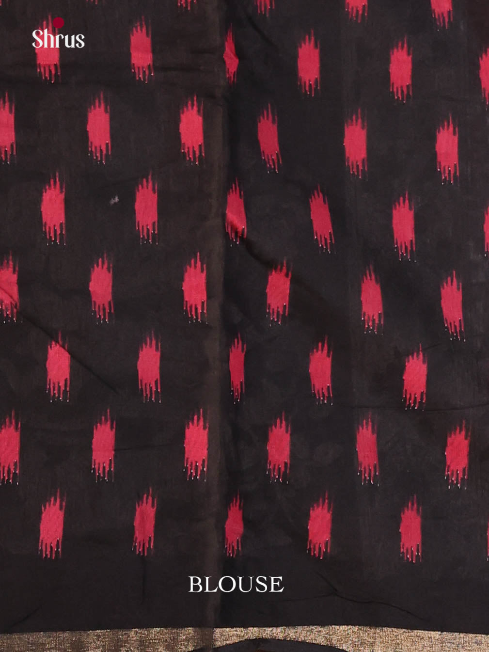 Red & Black - Art Modal Saree - Shop on Shrus.com