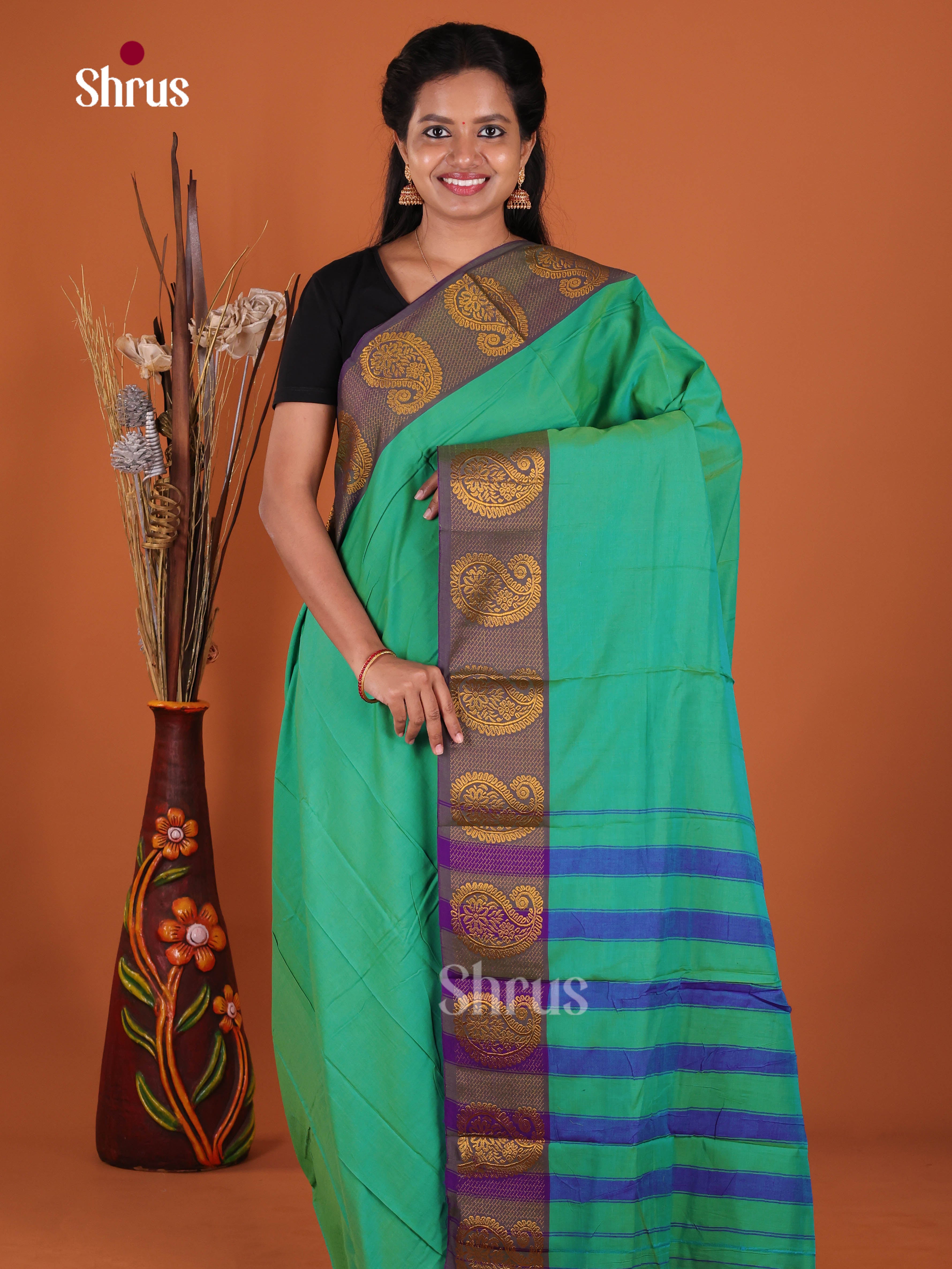 DJS10301 - Narayanpet Cotton Saree